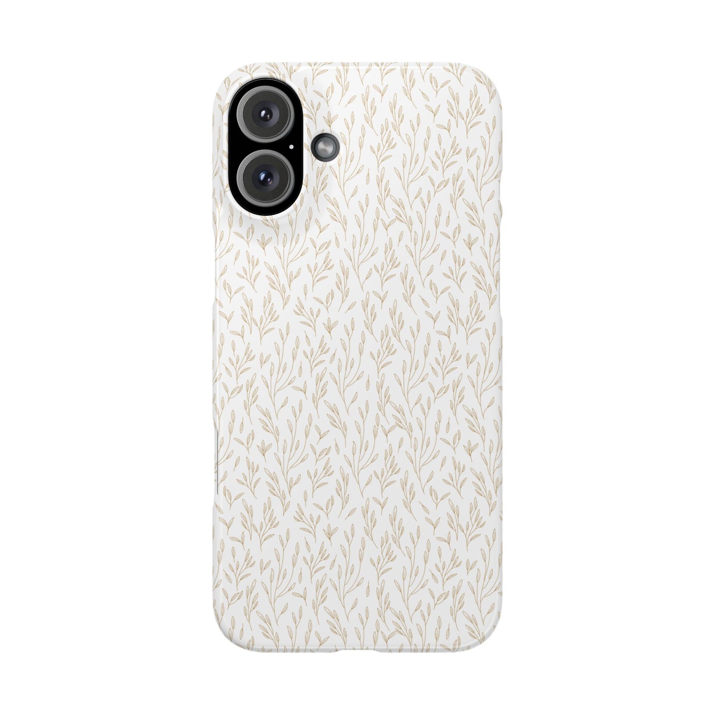 Gold Pattern Slim Case