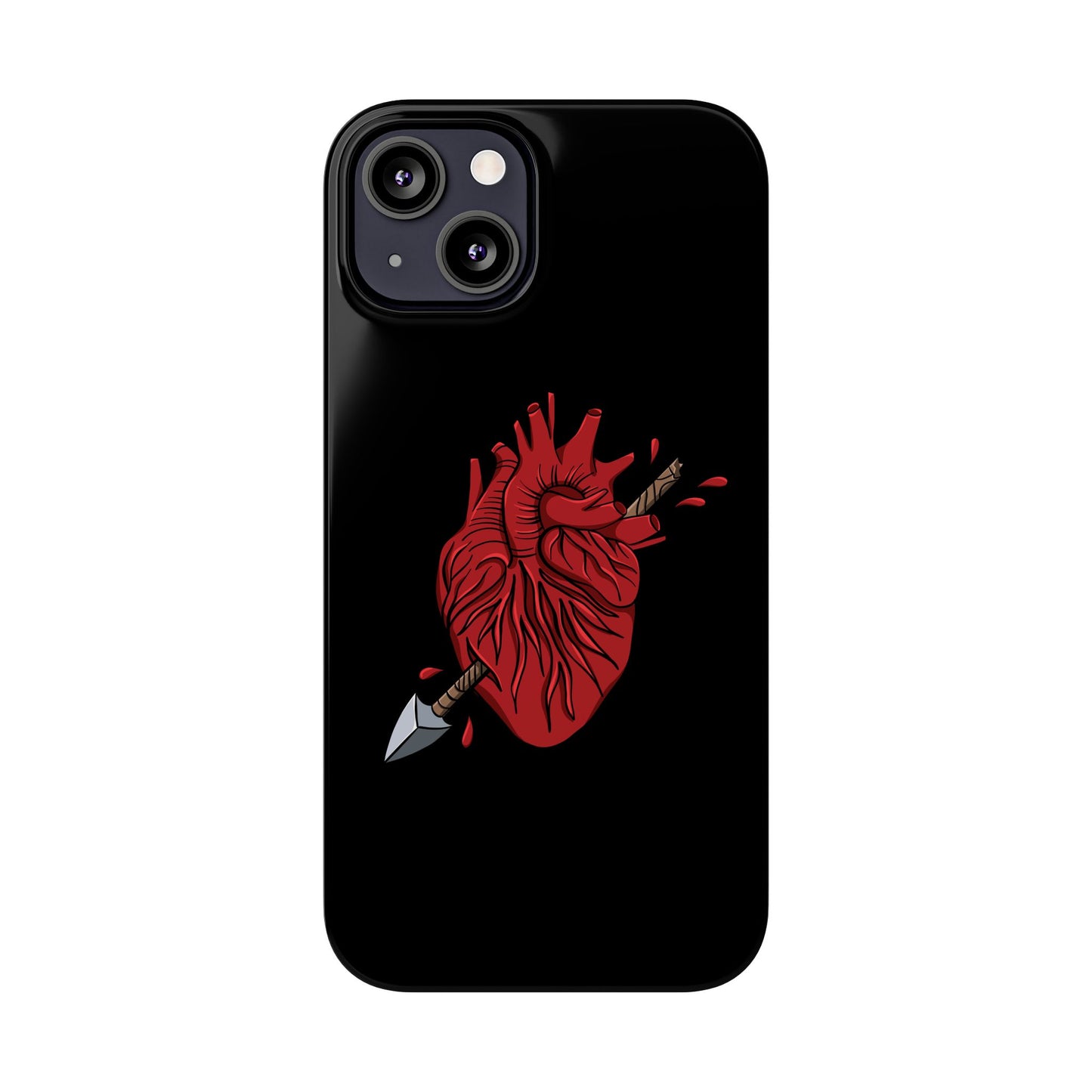 Heart and Arrow Slim Phone Case