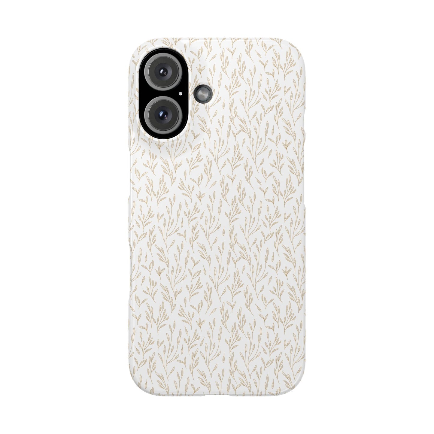 Gold Pattern Slim Case