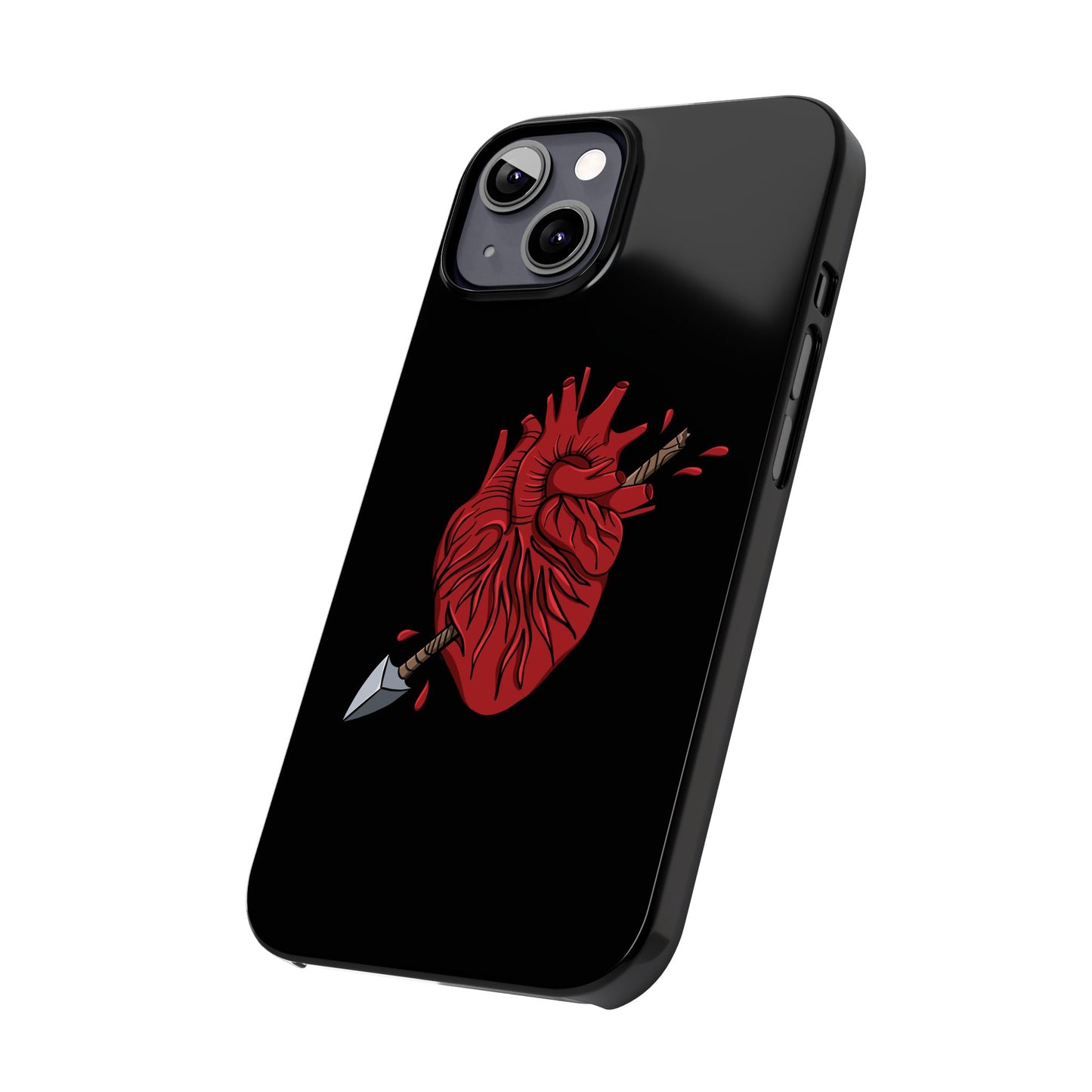 Heart and Arrow Slim Phone Case