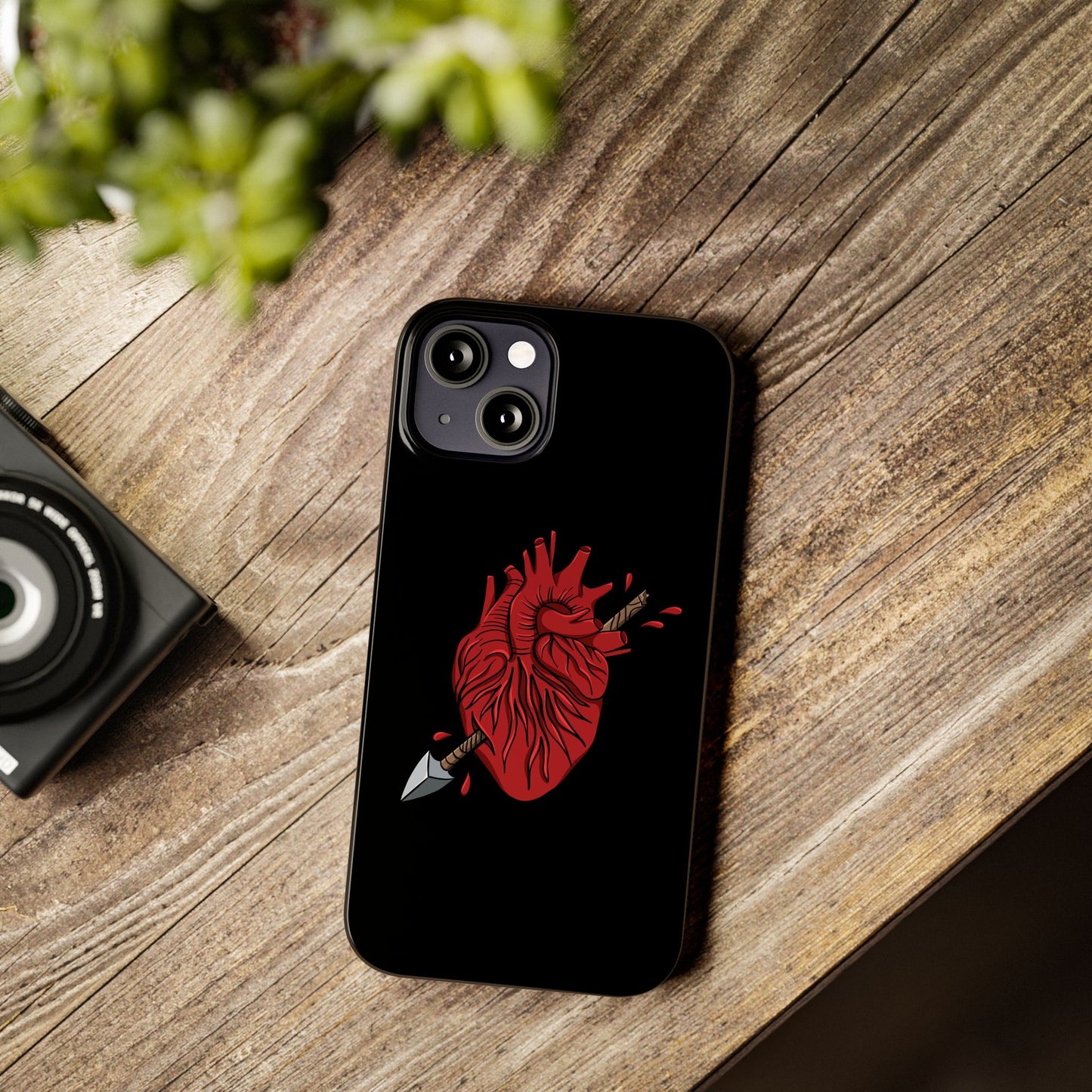 Heart and Arrow Slim Phone Case