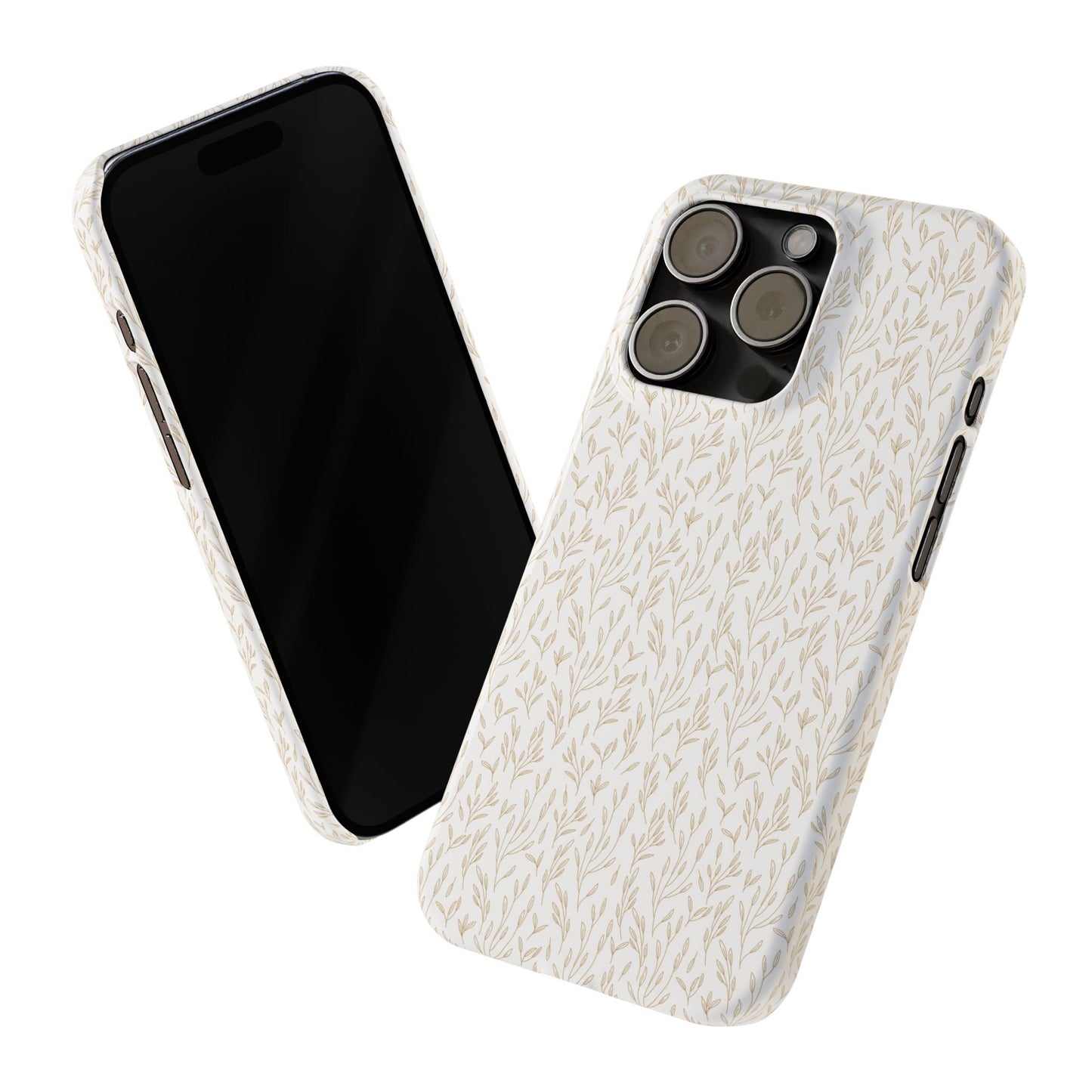 Gold Pattern Slim Case
