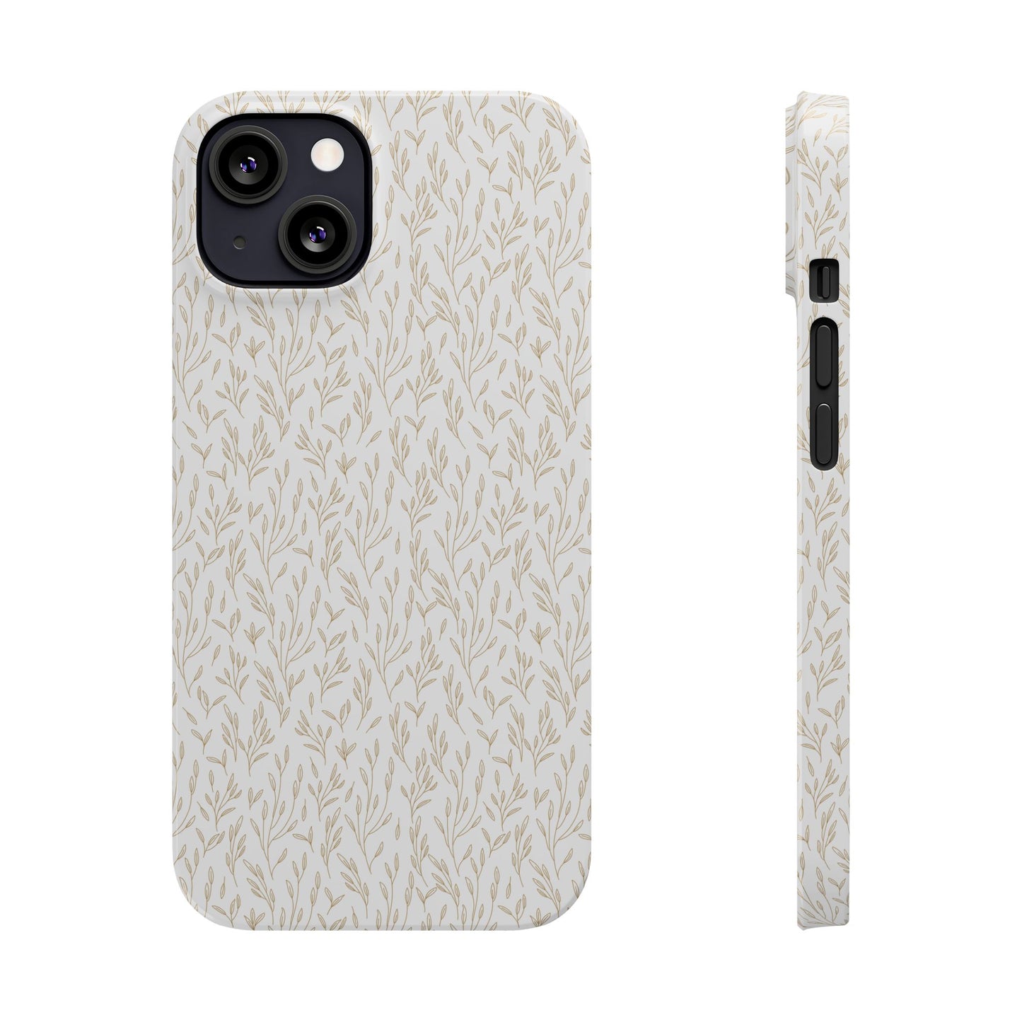 Gold Pattern Slim Case