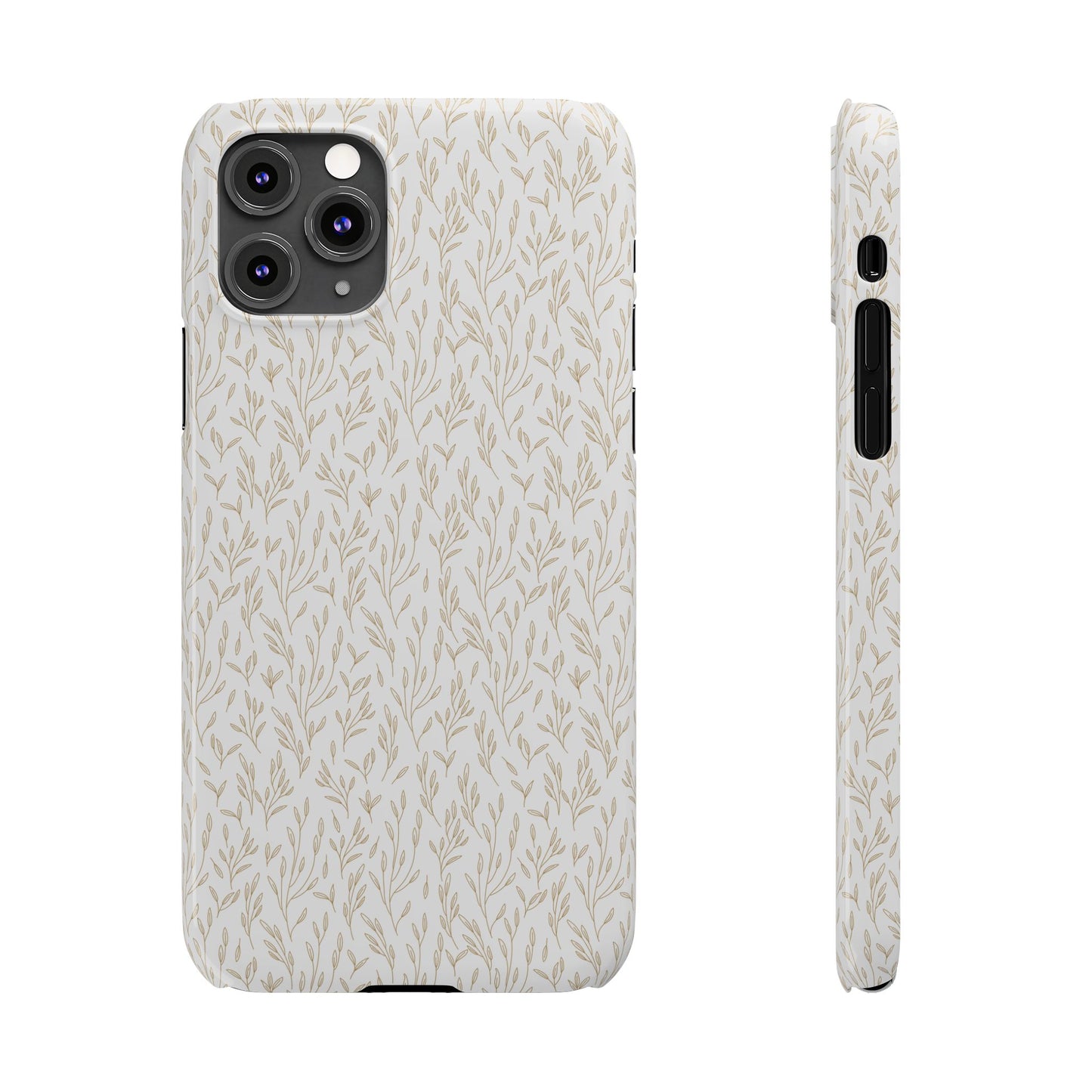Gold Pattern Slim Case