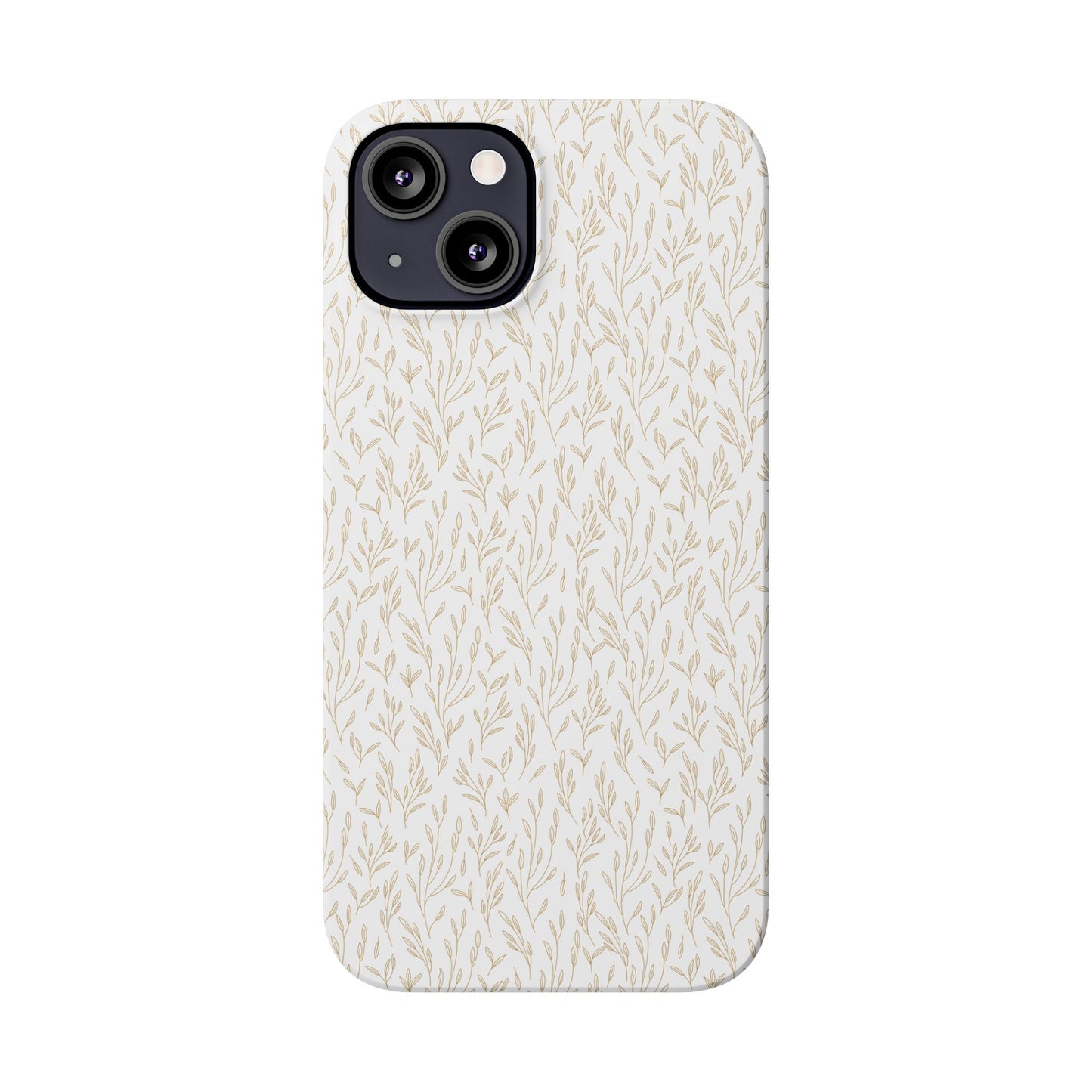 Gold Pattern Slim Case