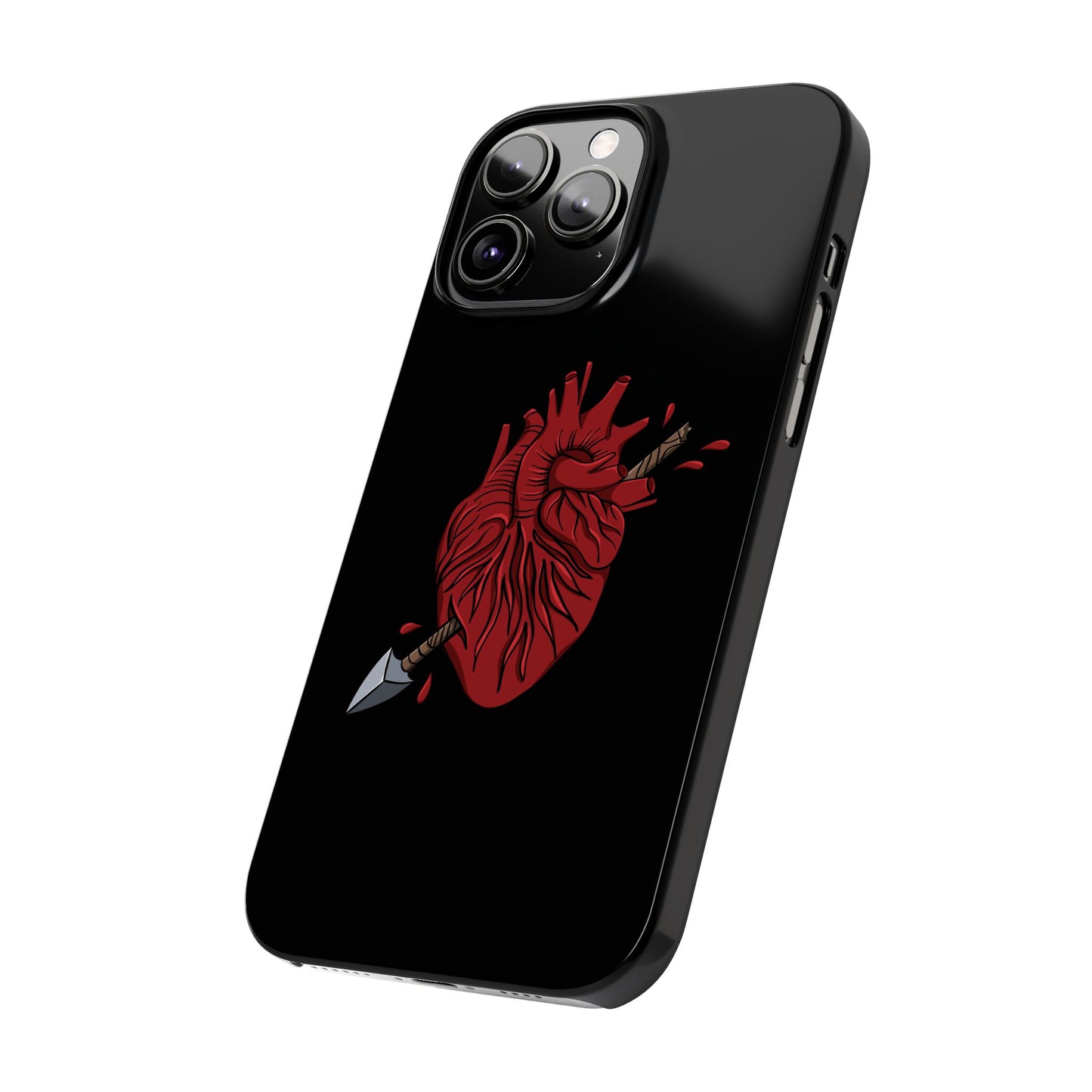 Heart and Arrow Slim Phone Case