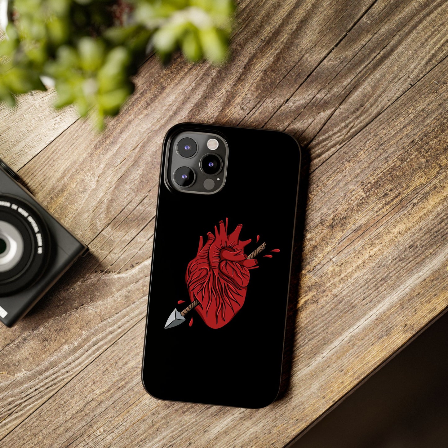 Heart and Arrow Slim Phone Case