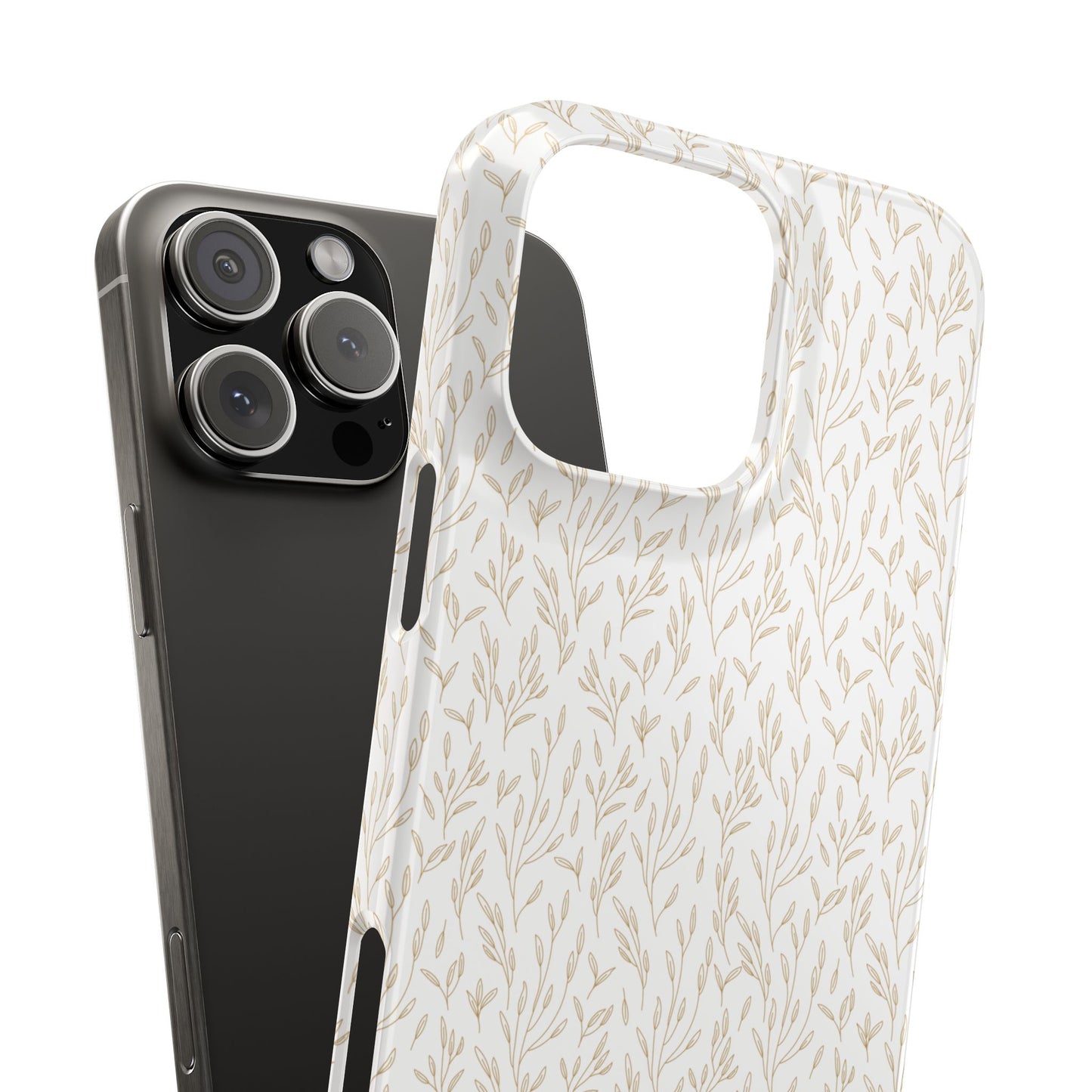 Gold Pattern Slim Case