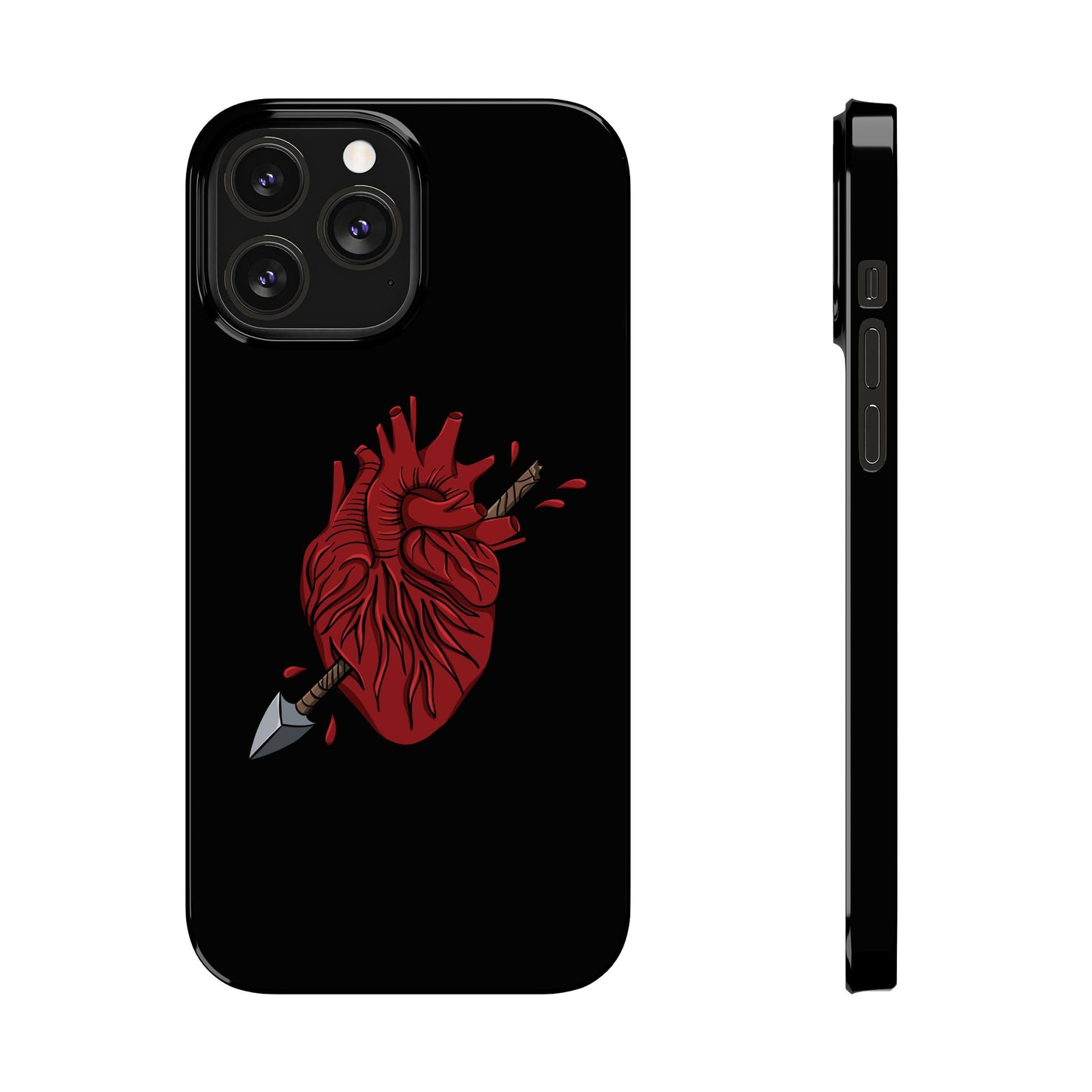 Heart and Arrow Slim Phone Case