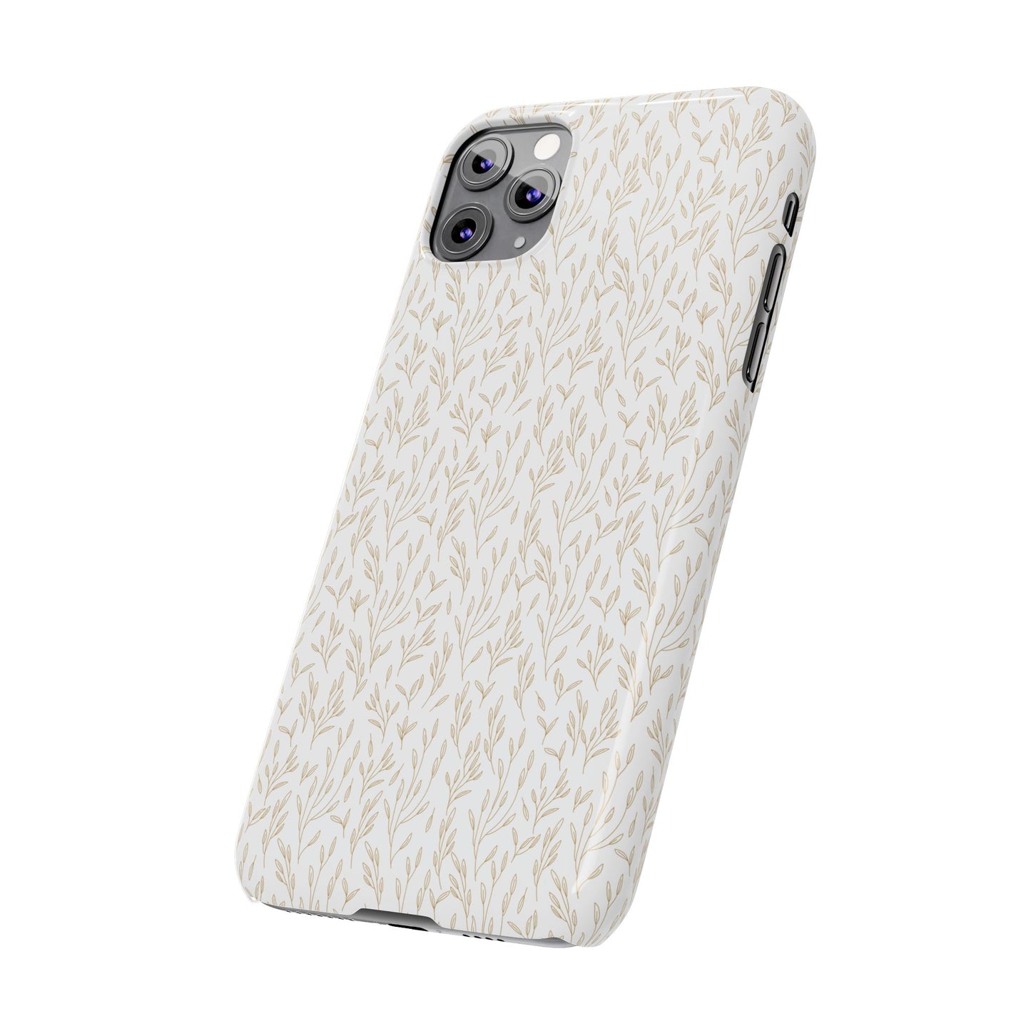Gold Pattern Slim Case