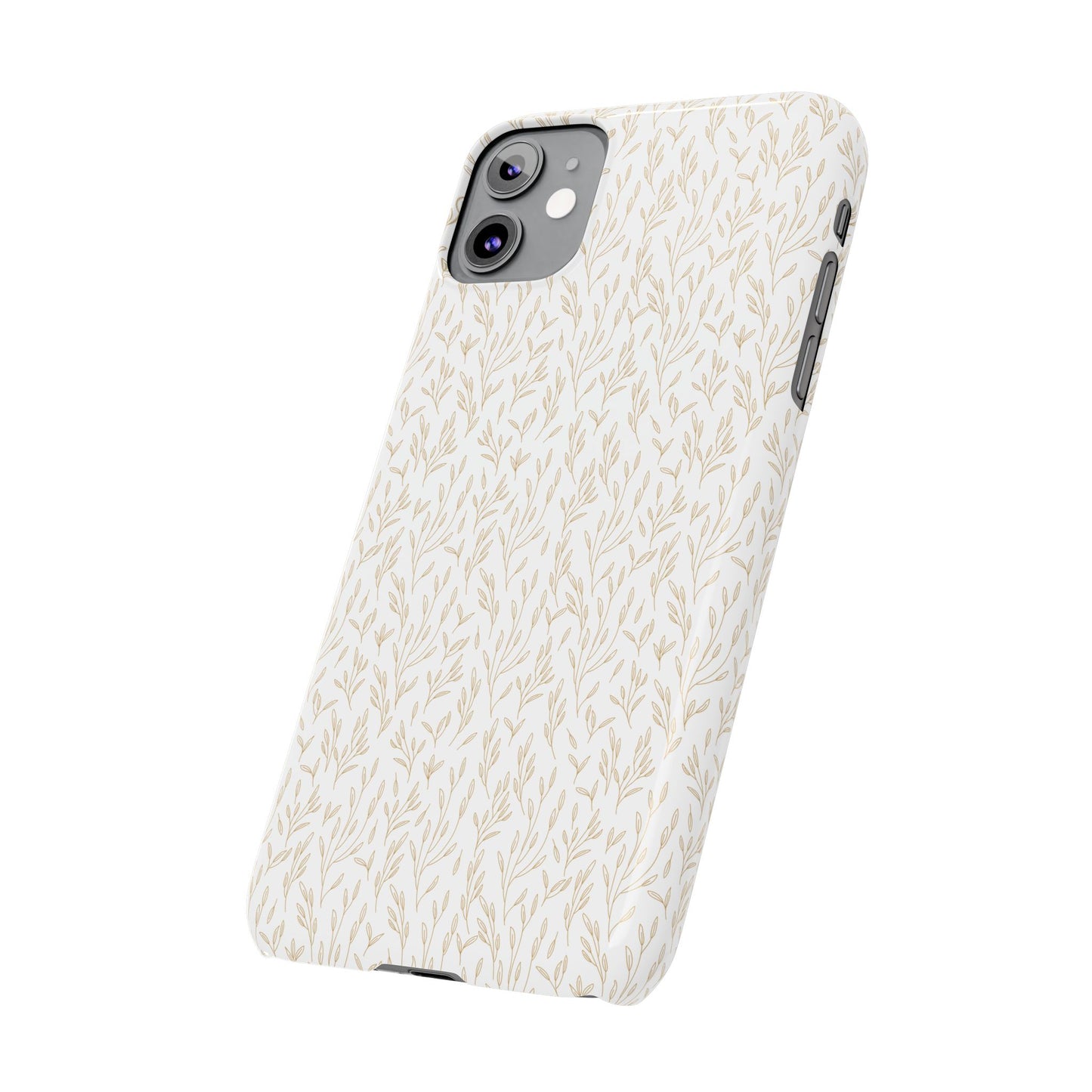 Gold Pattern Slim Case