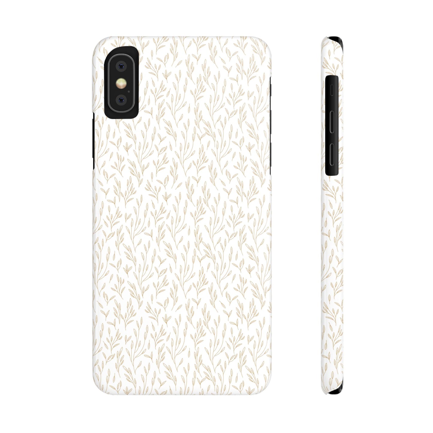 Gold Pattern Slim Case