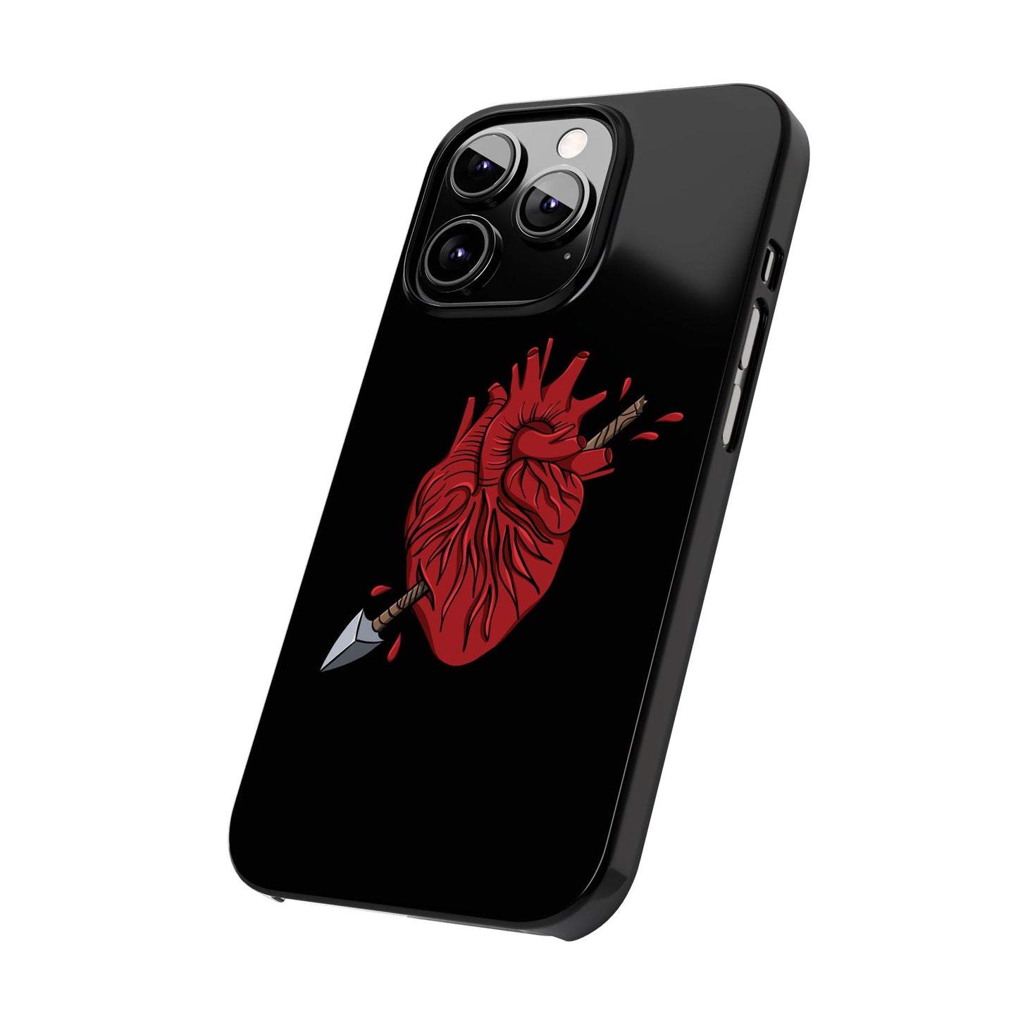 Heart and Arrow Slim Phone Case