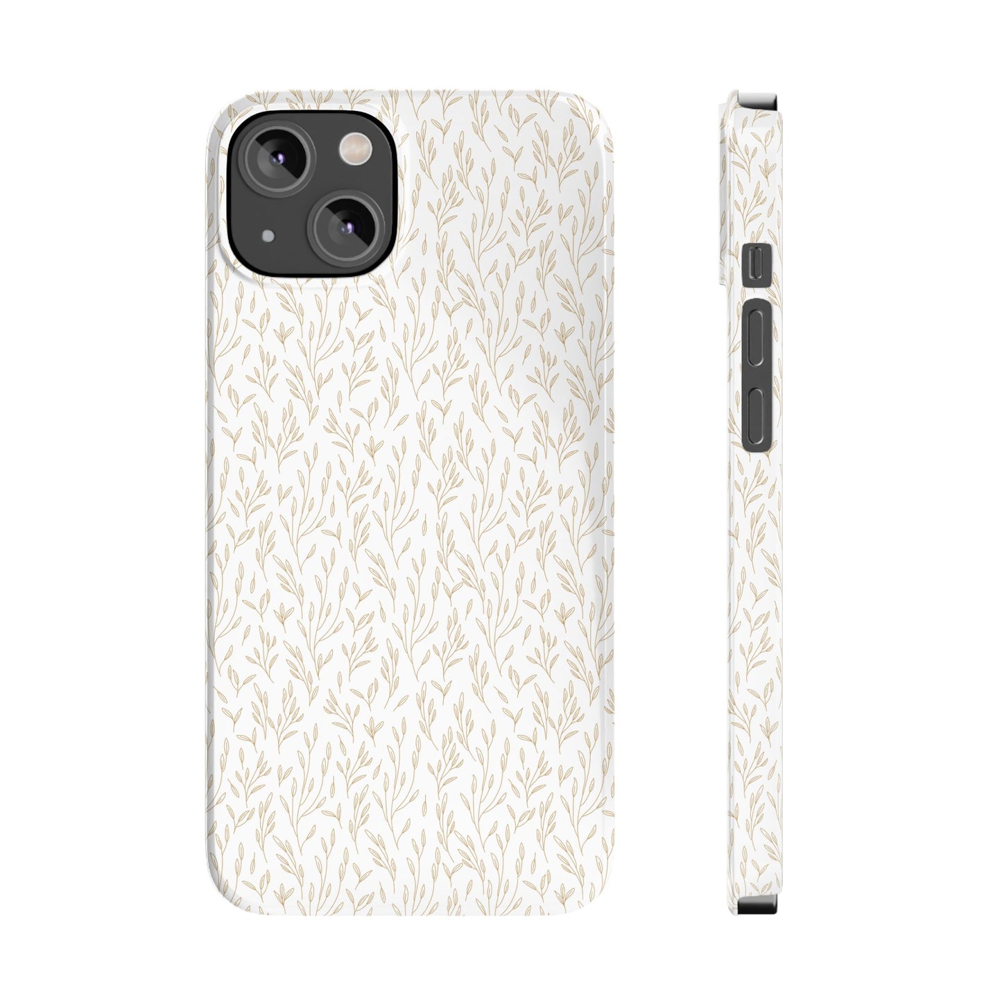 Gold Pattern Slim Case