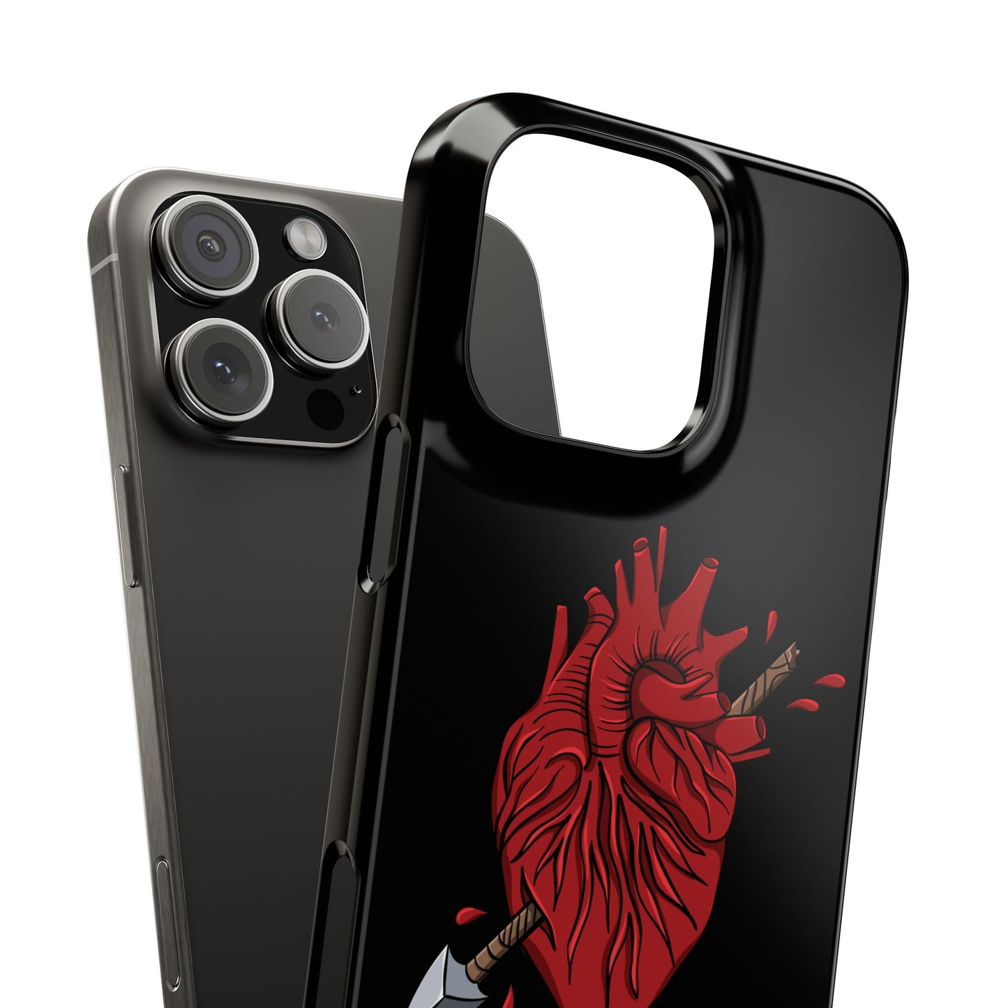 Heart and Arrow Slim Phone Case