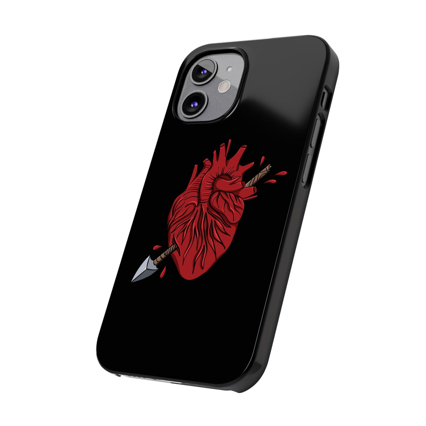 Heart and Arrow Slim Phone Case