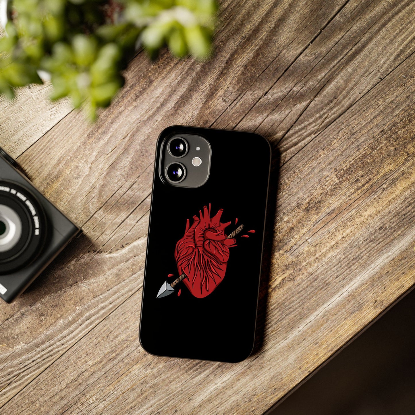 Heart and Arrow Slim Phone Case