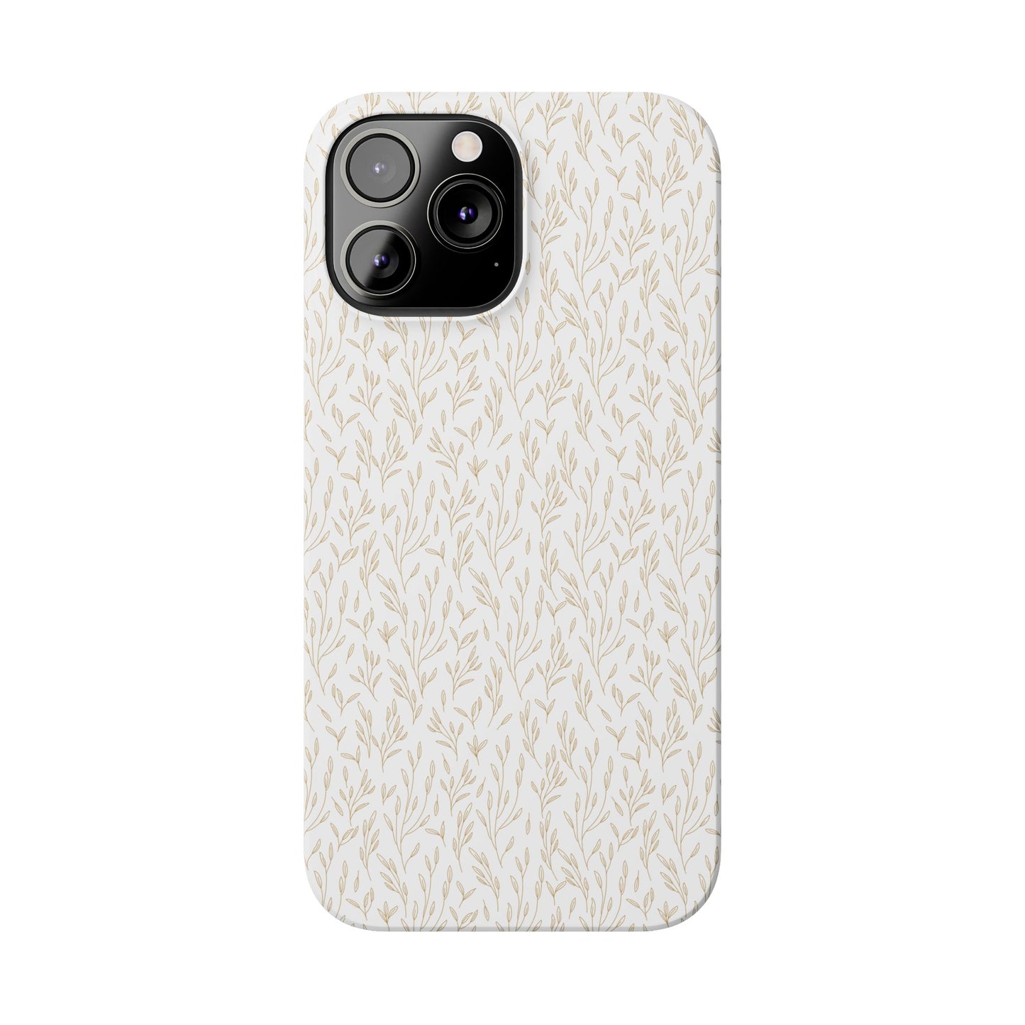Gold Pattern Slim Case