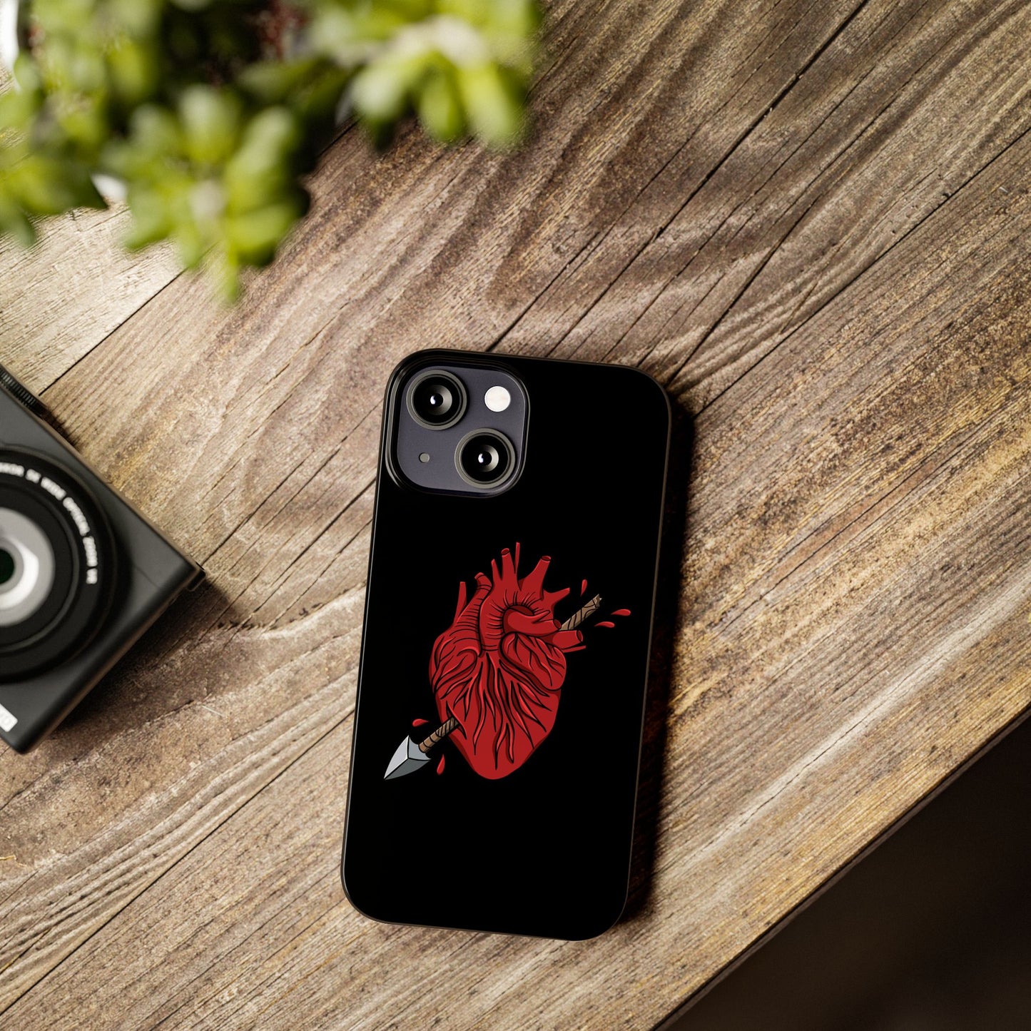Heart and Arrow Slim Phone Case