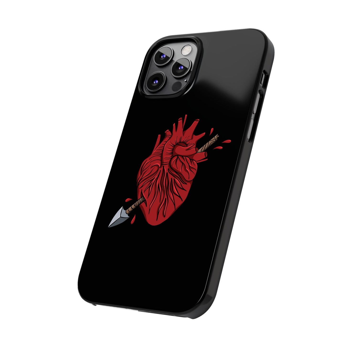 Heart and Arrow Slim Phone Case