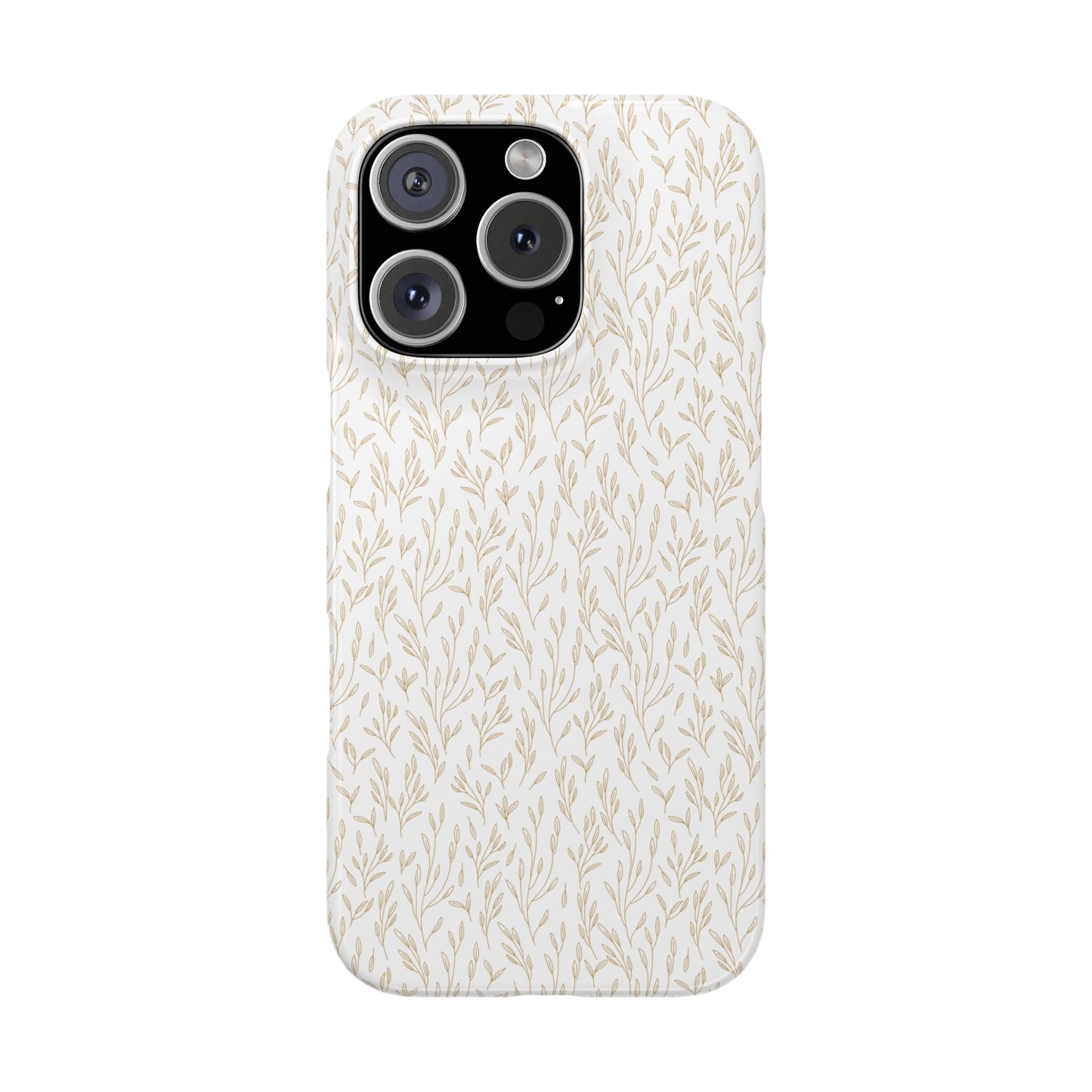 Gold Pattern Slim Case