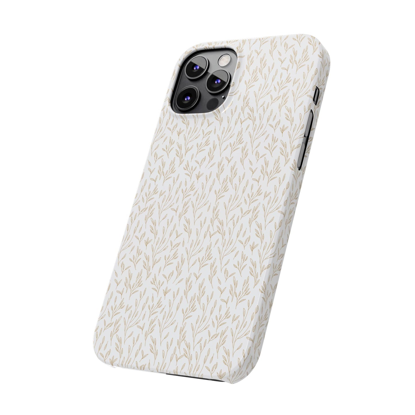 Gold Pattern Slim Case