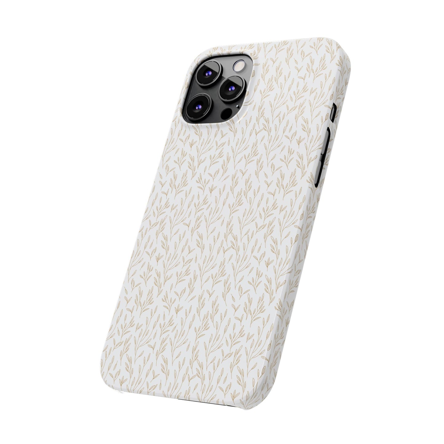 Gold Pattern Slim Case
