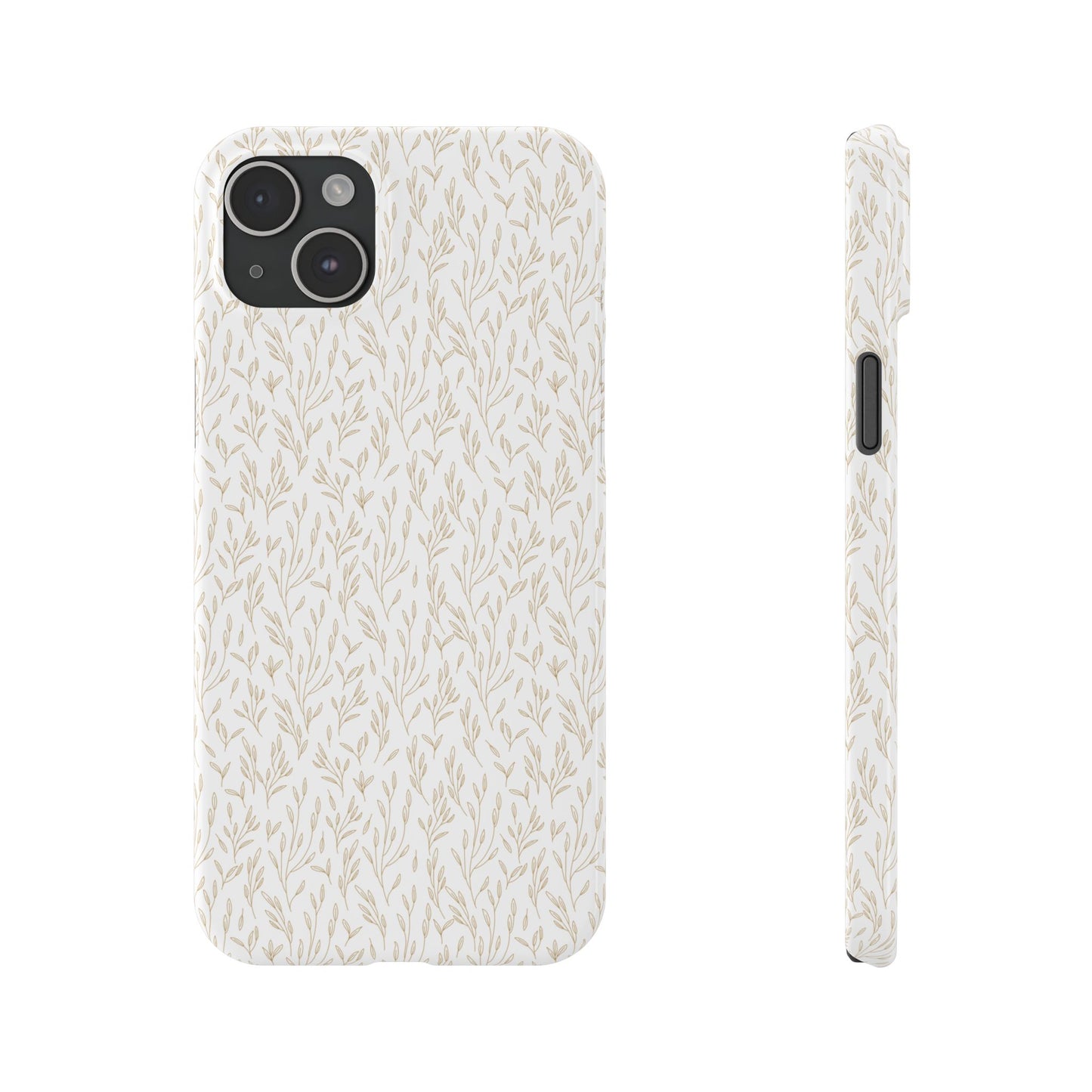 Gold Pattern Slim Case