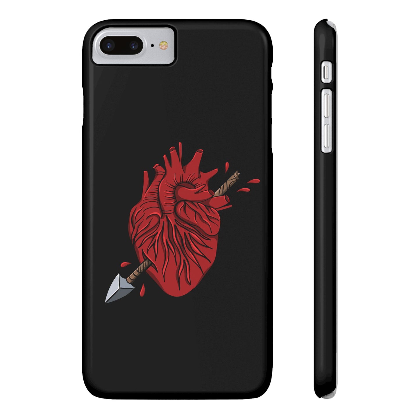 Heart and Arrow Slim Phone Case