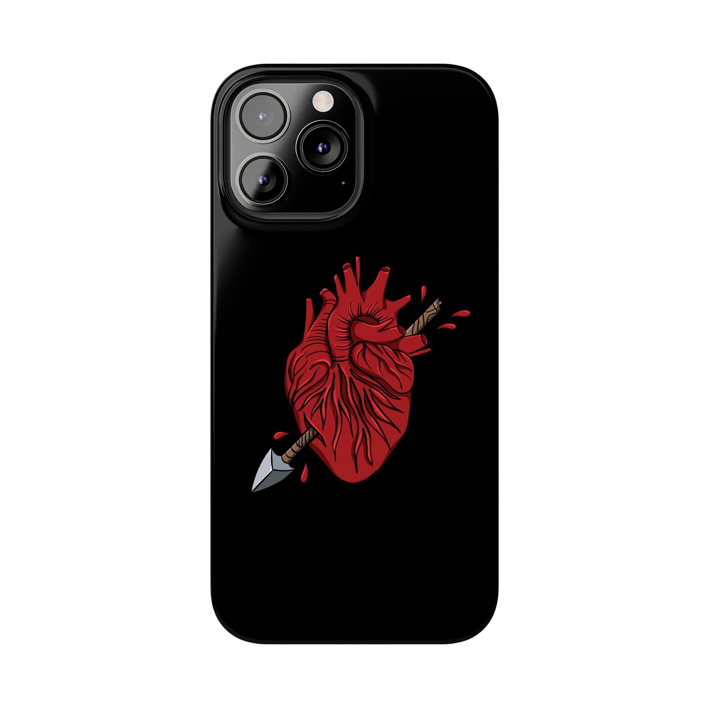 Heart and Arrow Slim Phone Case