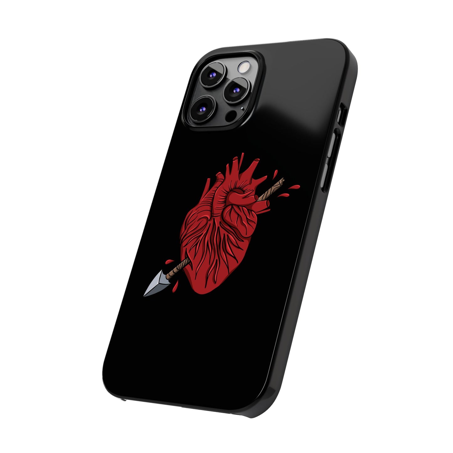 Heart and Arrow Slim Phone Case