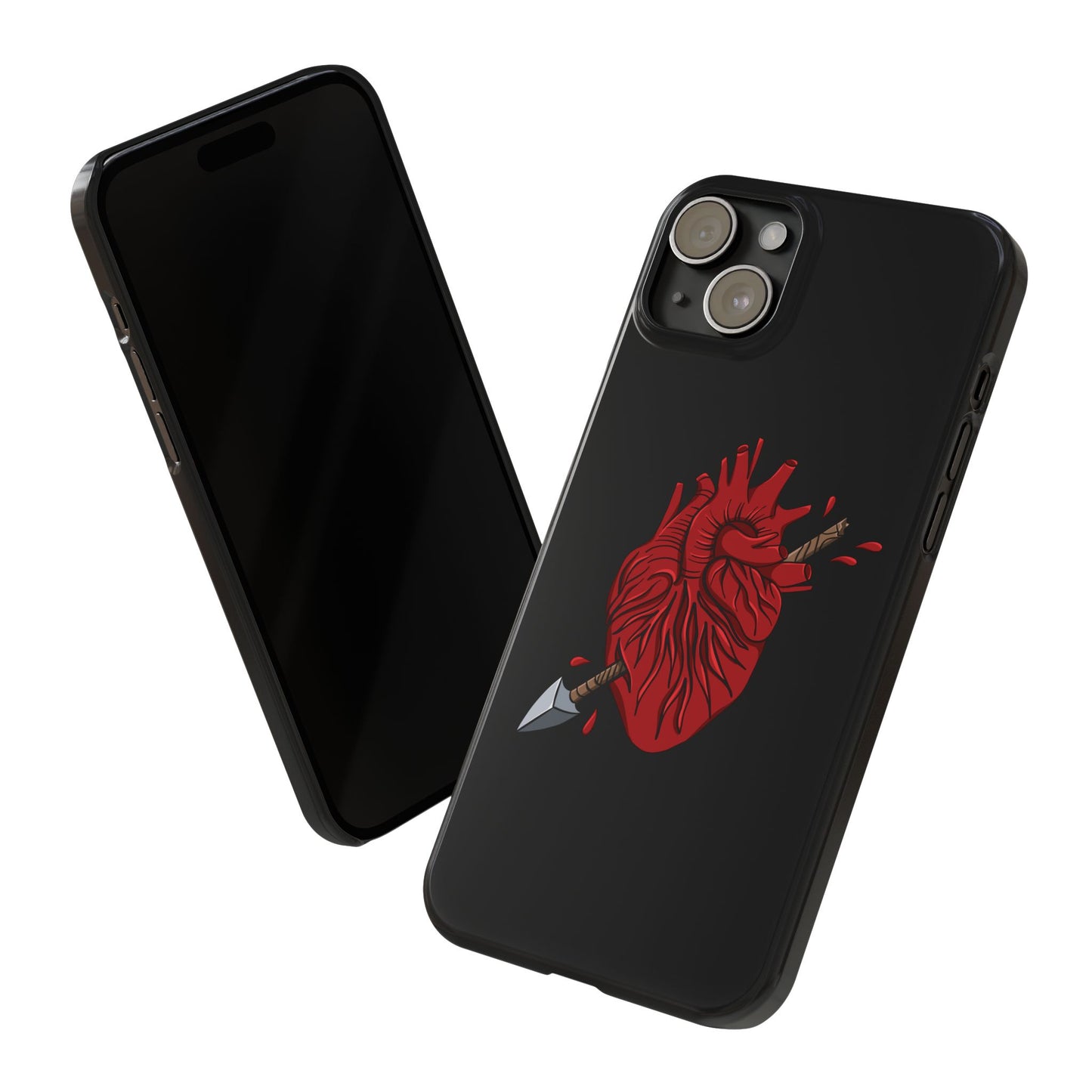 Heart and Arrow Slim Phone Case