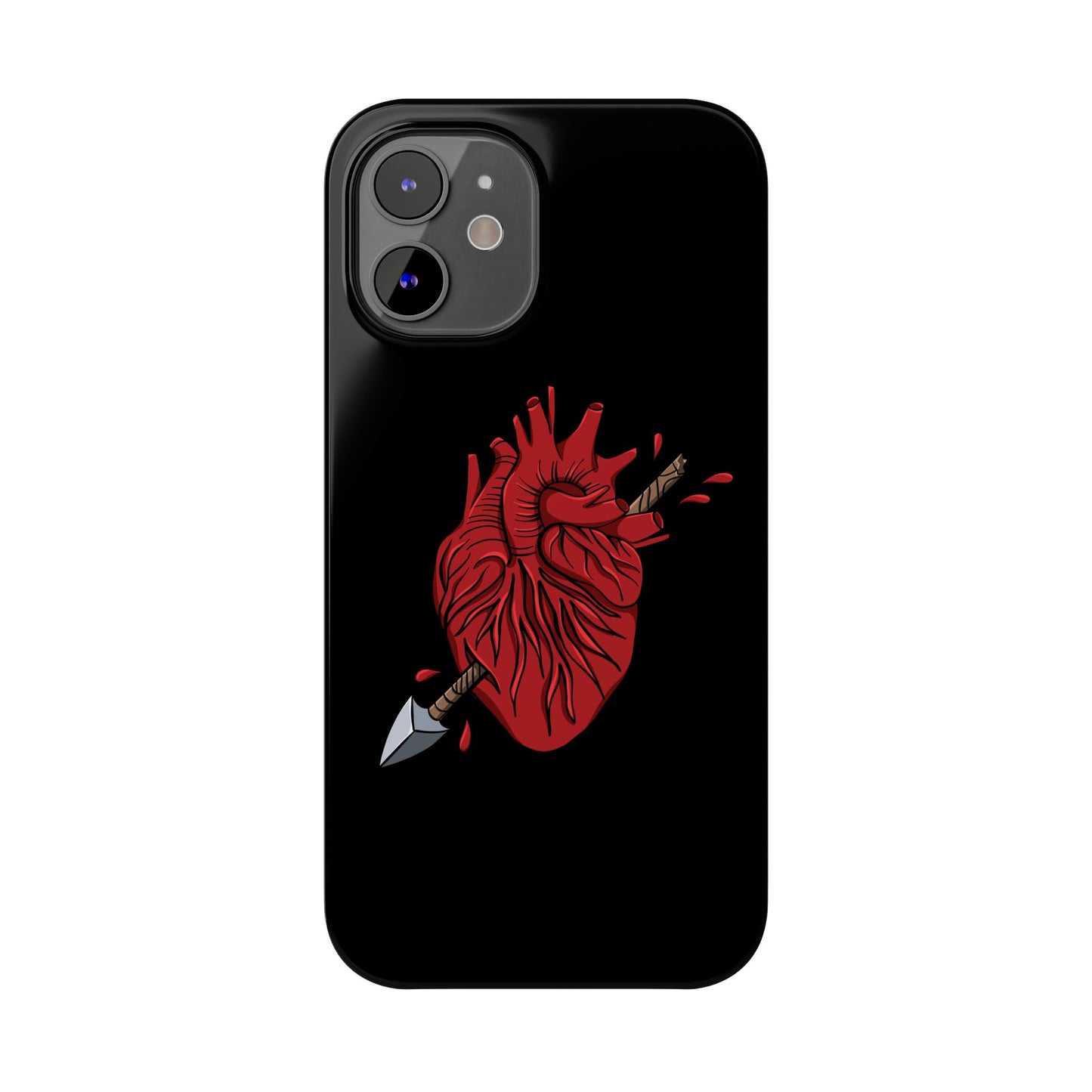 Heart and Arrow Slim Phone Case