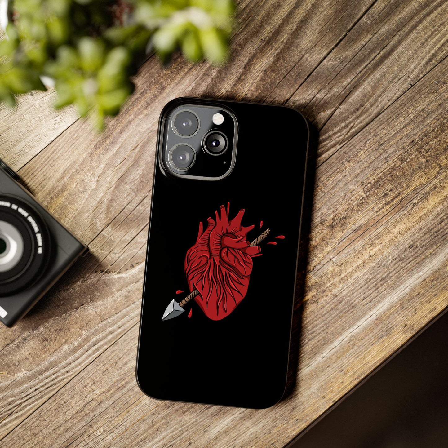 Heart and Arrow Slim Phone Case