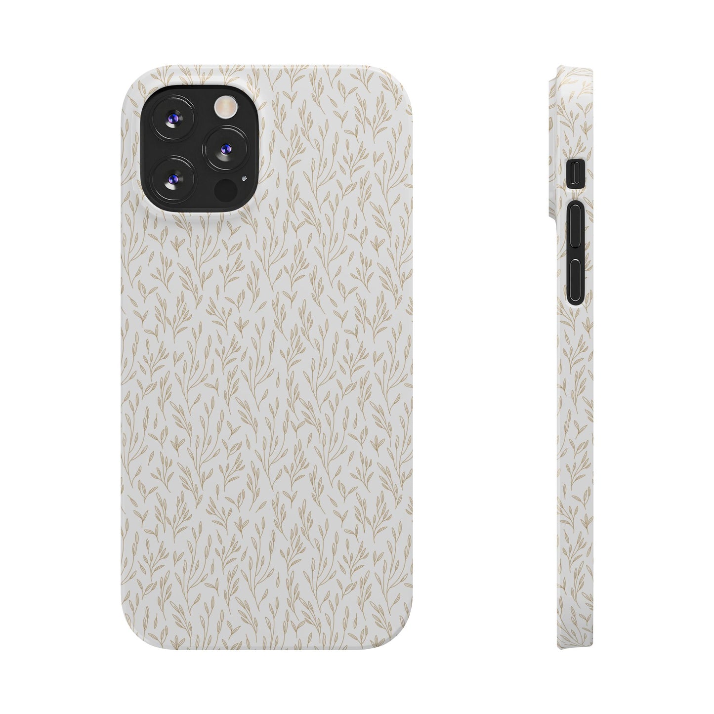 Gold Pattern Slim Case