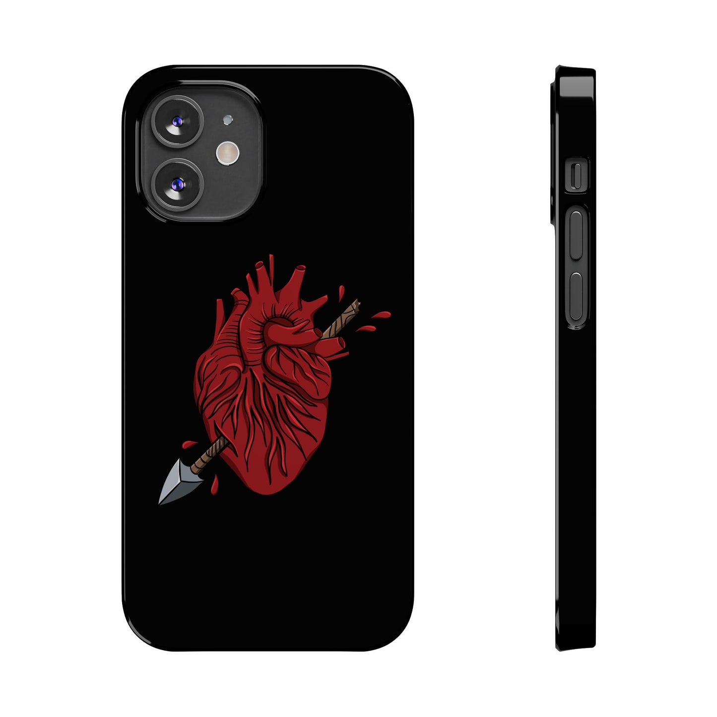Heart and Arrow Slim Phone Case