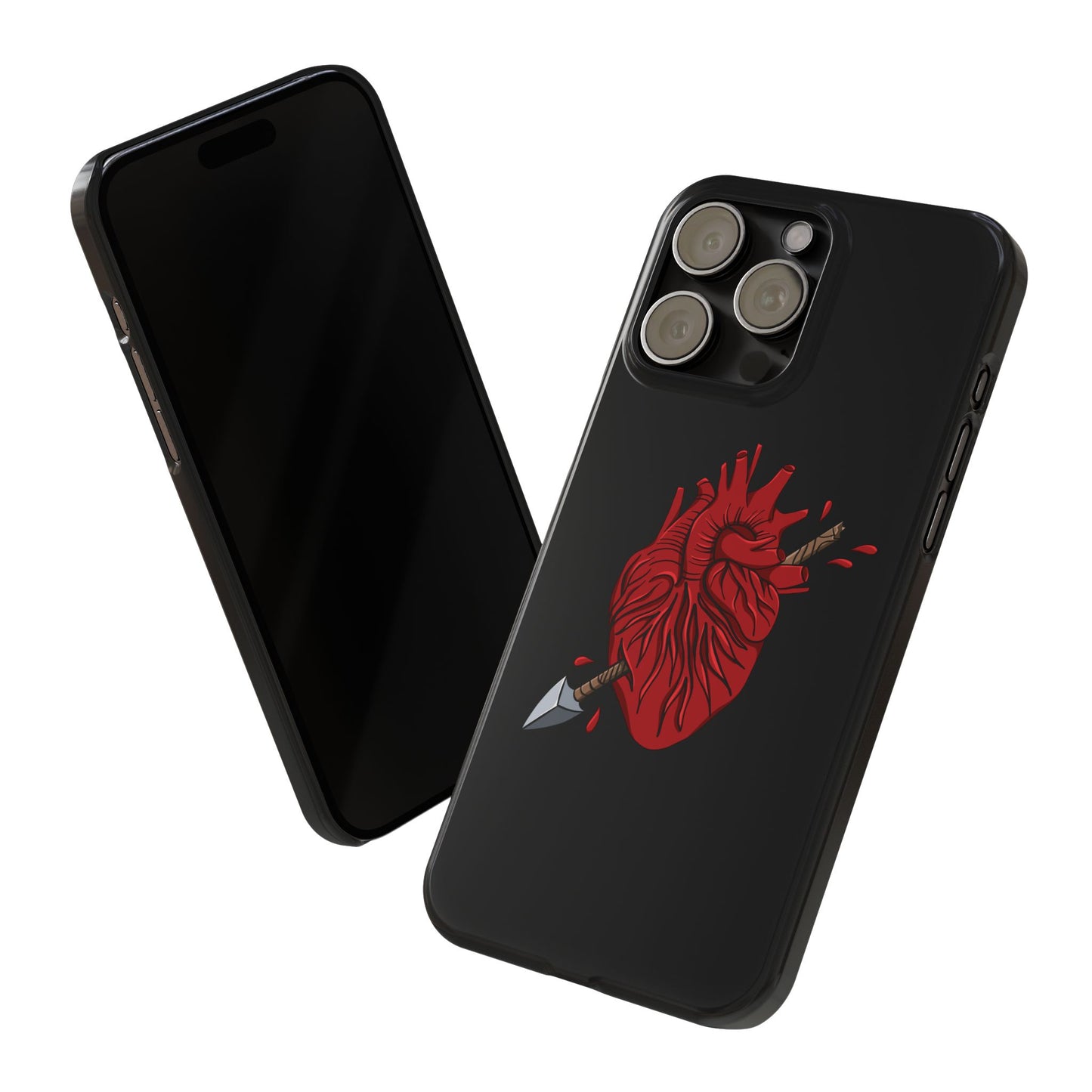 Heart and Arrow Slim Phone Case
