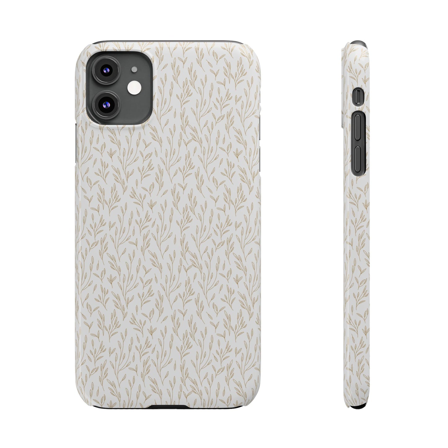 Gold Pattern Slim Case