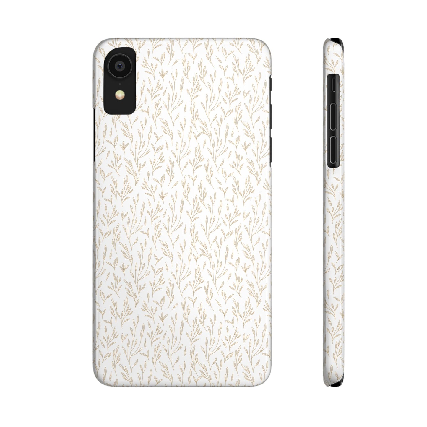 Gold Pattern Slim Case