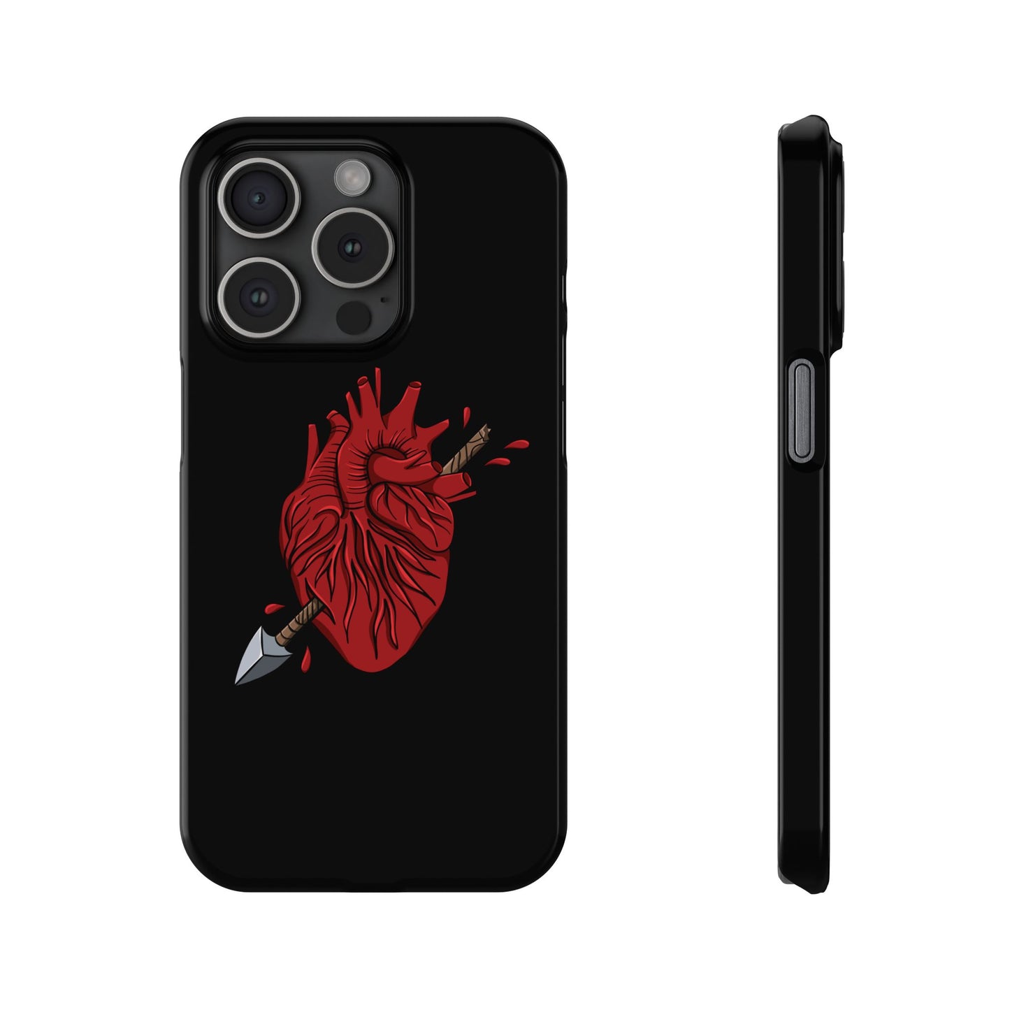 Heart and Arrow Slim Phone Case