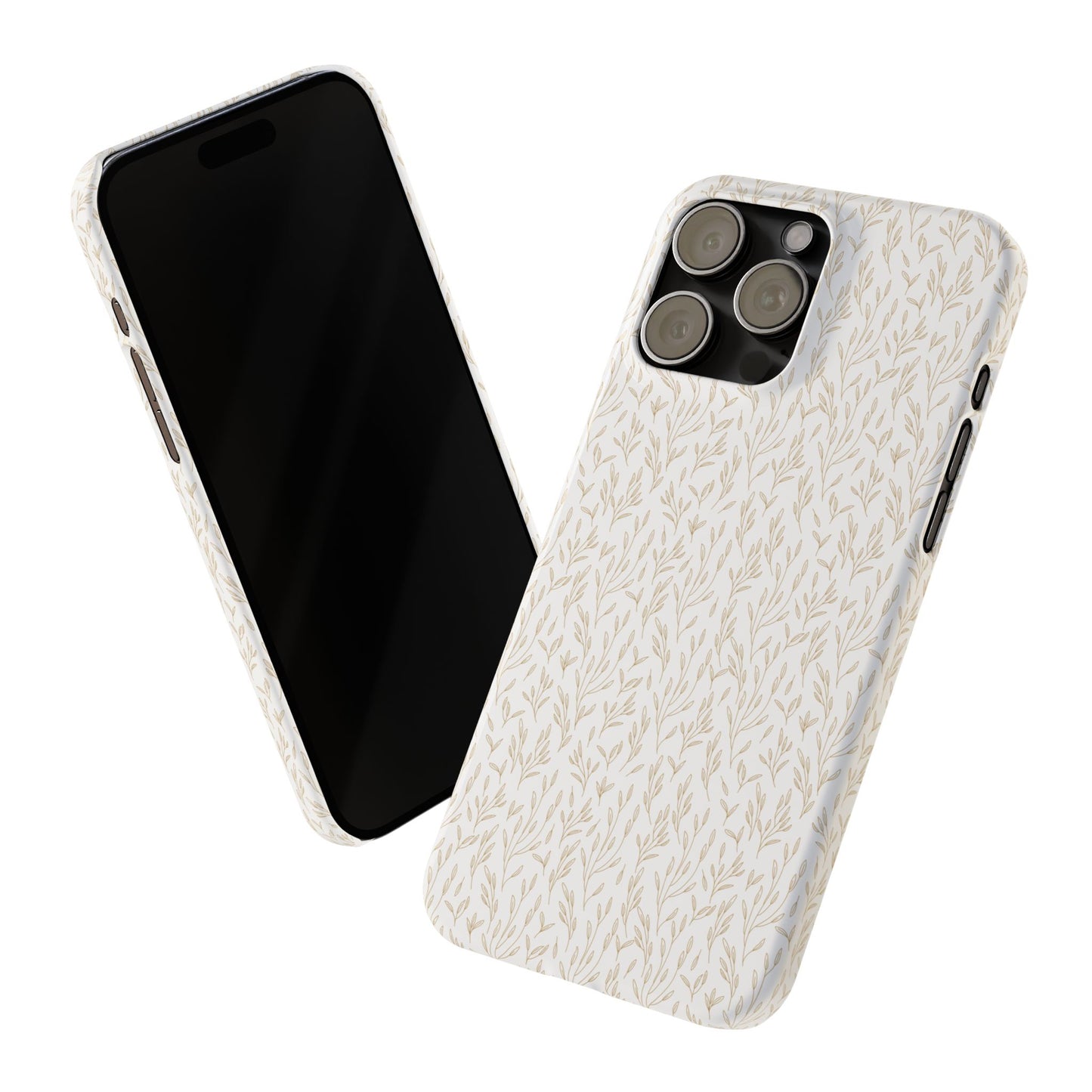 Gold Pattern Slim Case