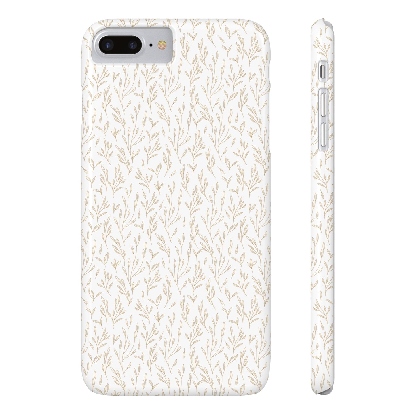 Gold Pattern Slim Case