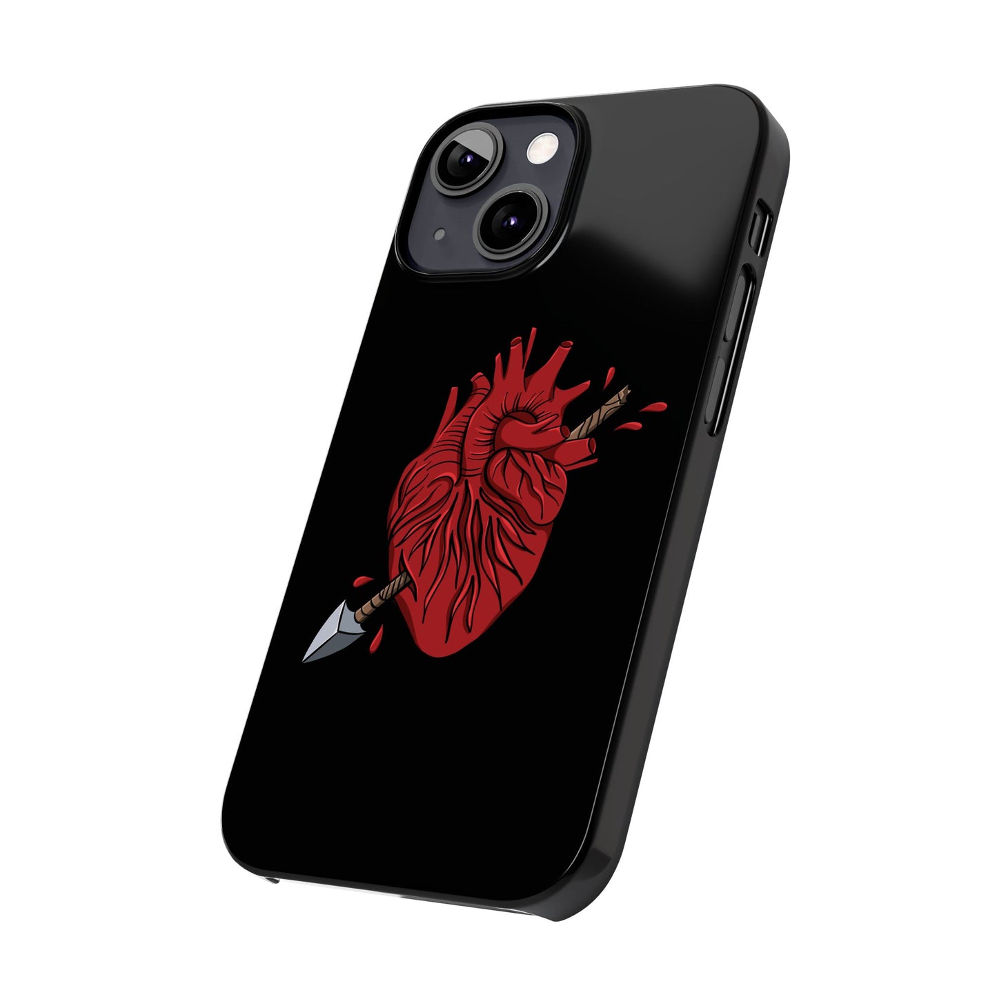 Heart and Arrow Slim Phone Case