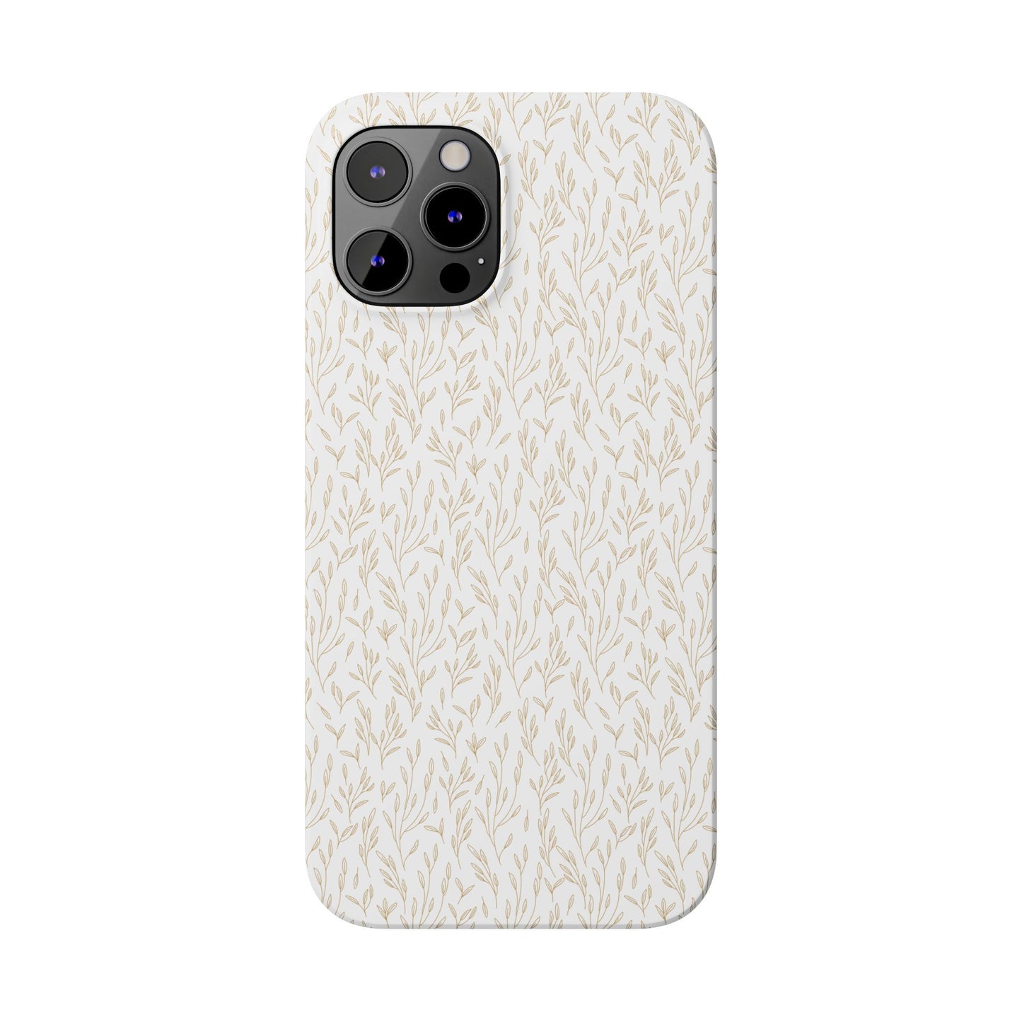 Gold Pattern Slim Case