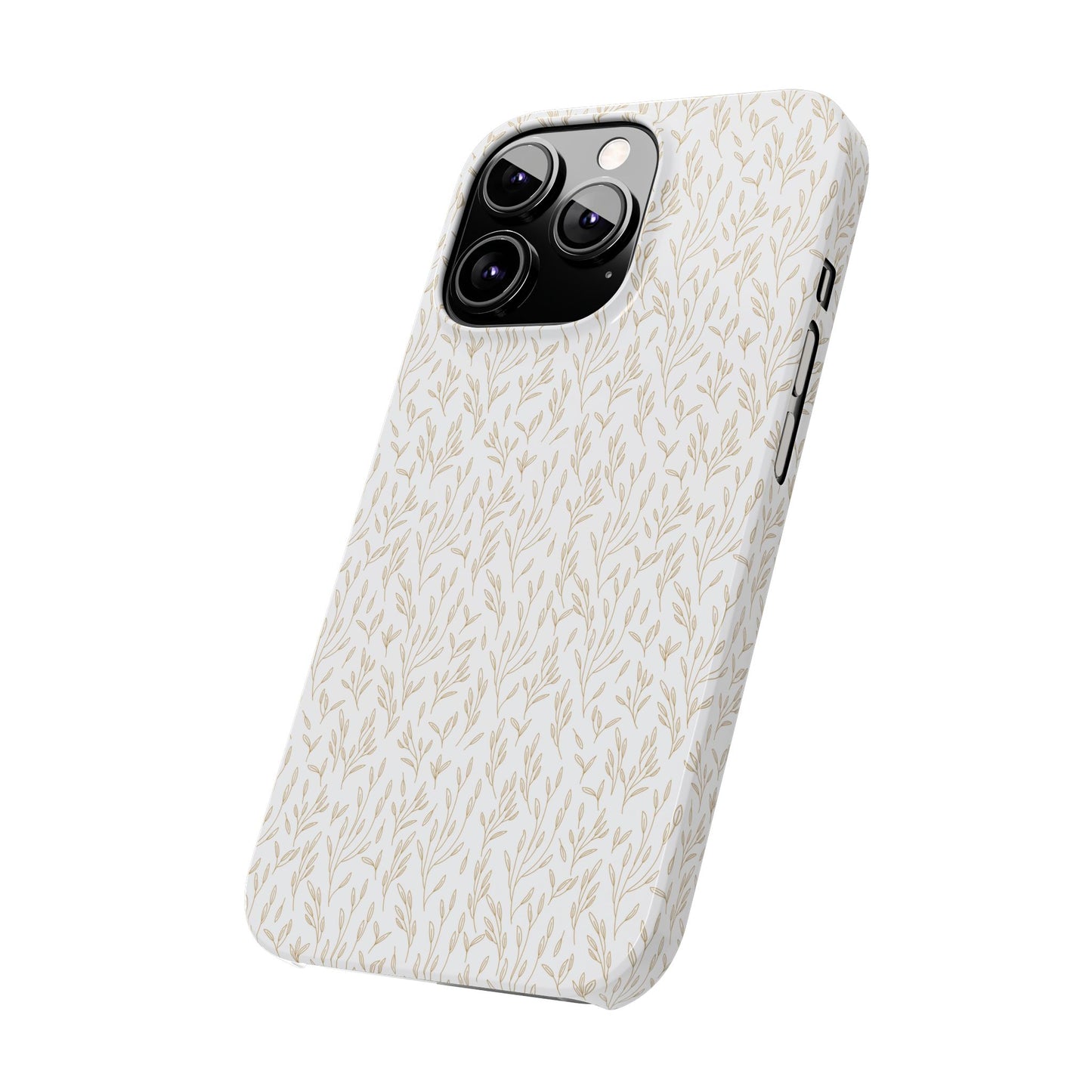Gold Pattern Slim Case