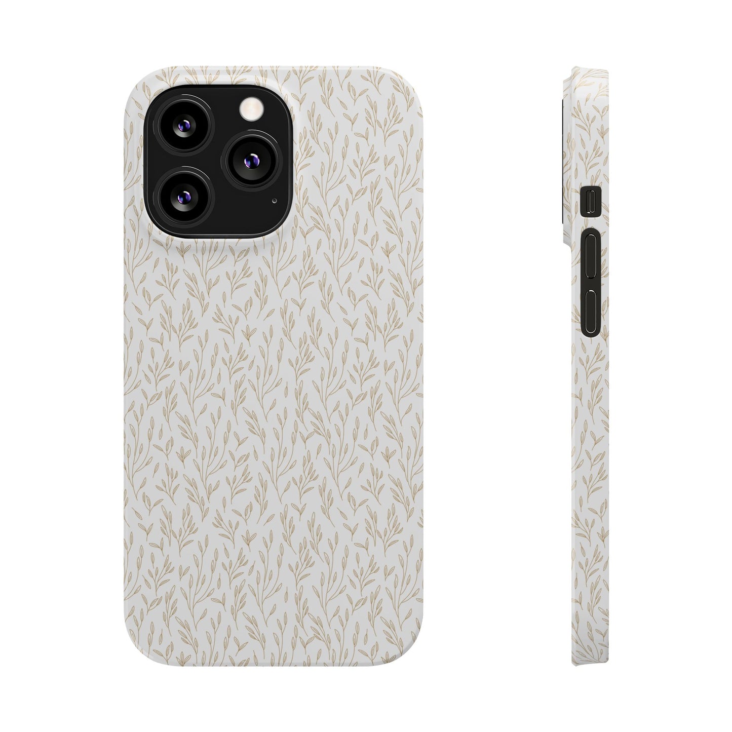 Gold Pattern Slim Case
