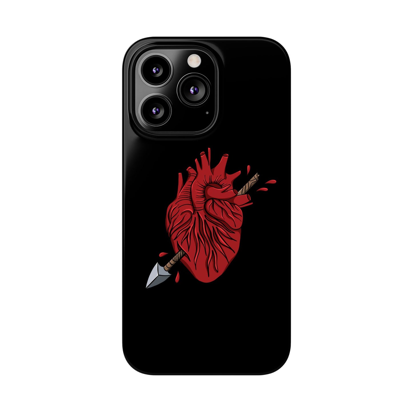 Heart and Arrow Slim Phone Case