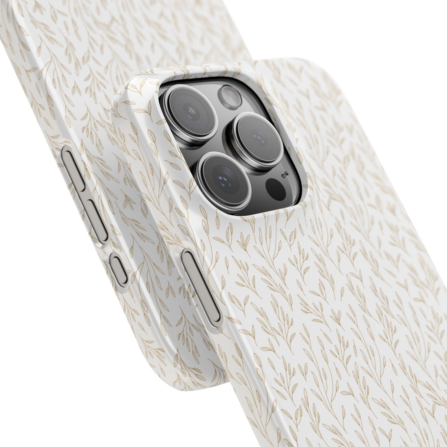 Gold Pattern Slim Case