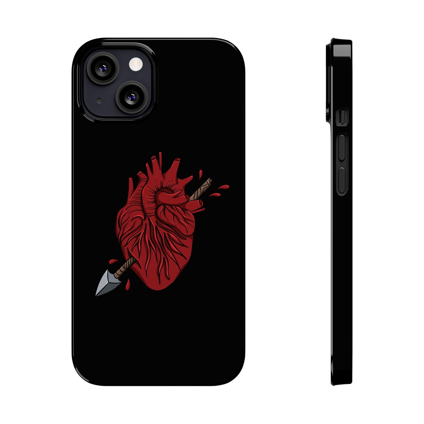 Heart and Arrow Slim Phone Case