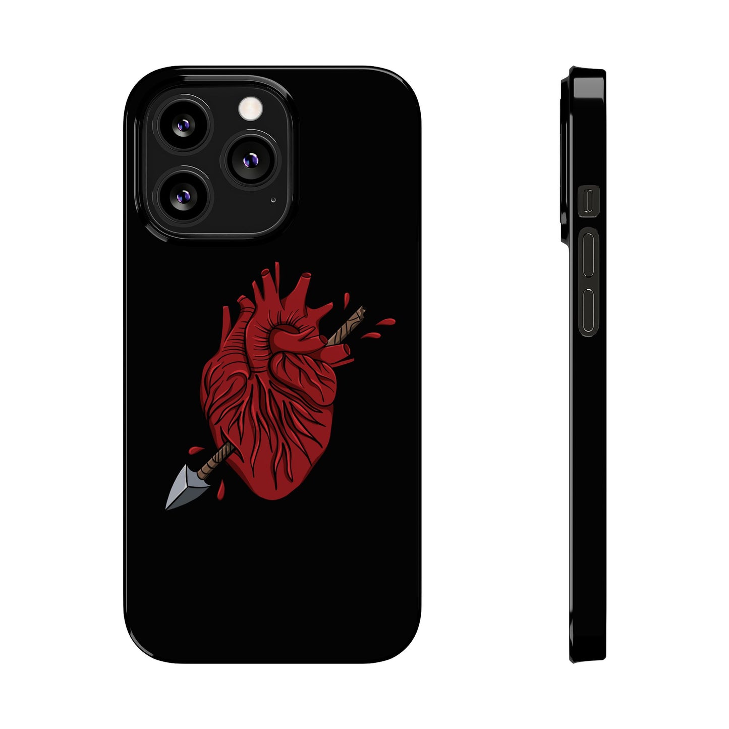 Heart and Arrow Slim Phone Case